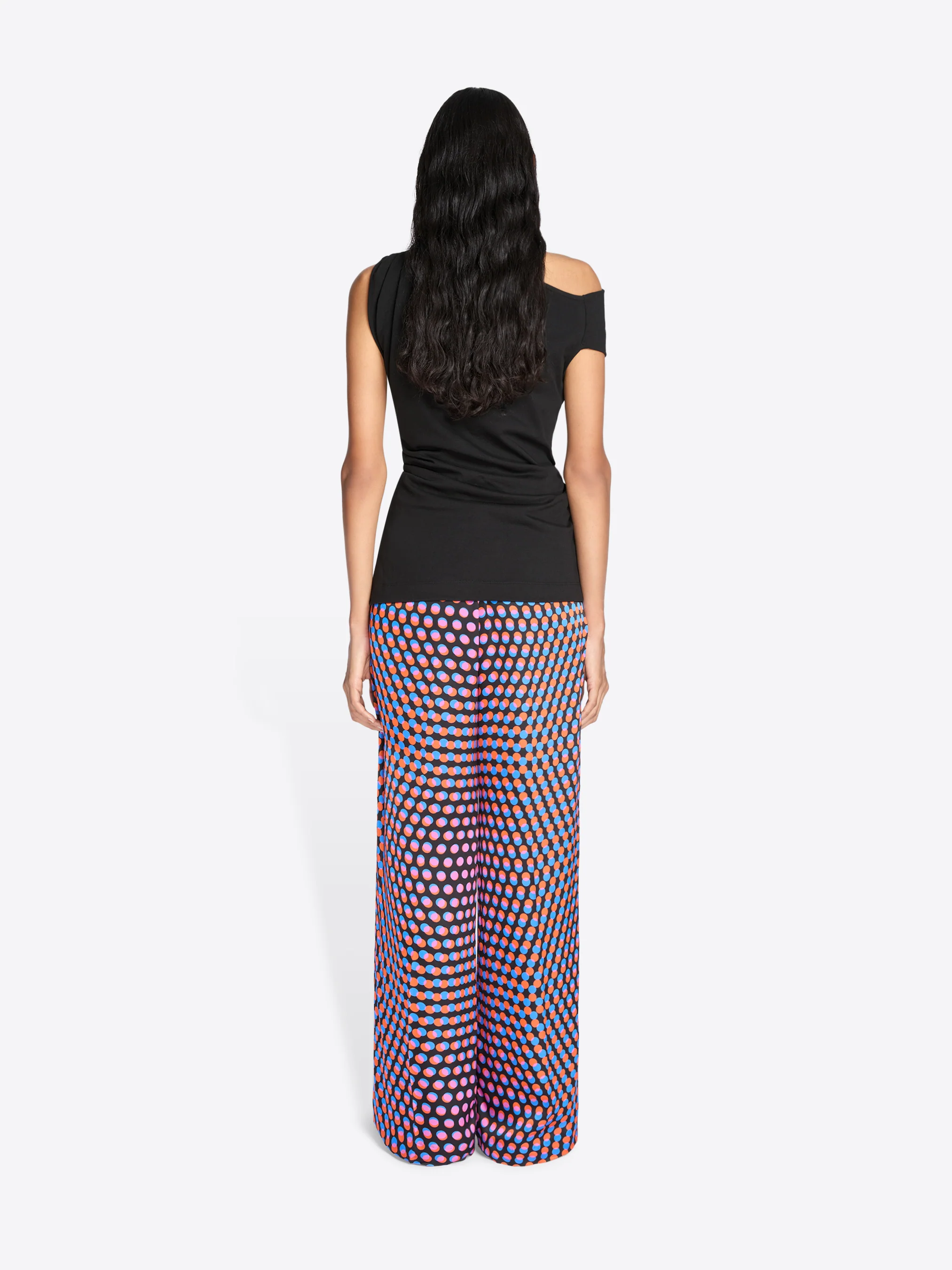 Off-shoulder jersey top - Image 8