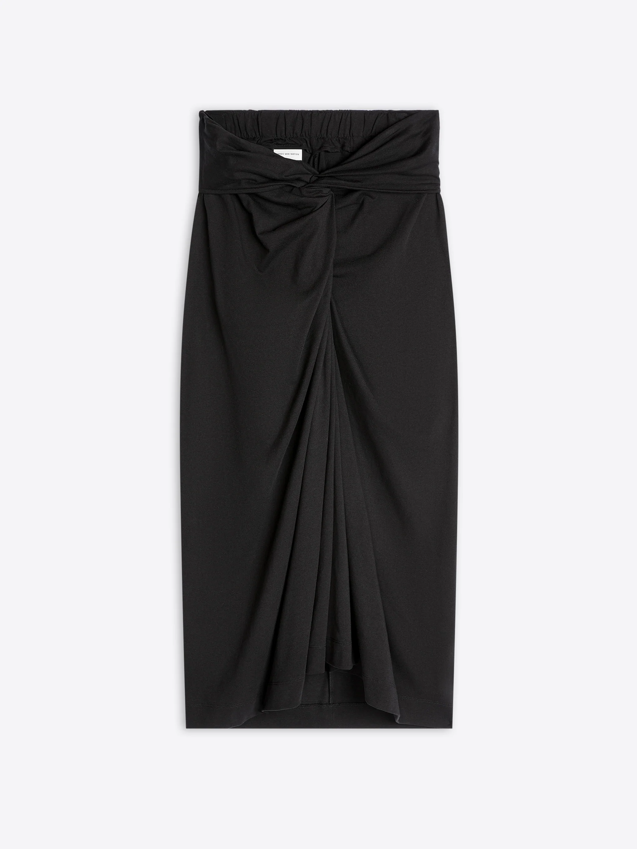 Knotted jersey skirt - Image 5