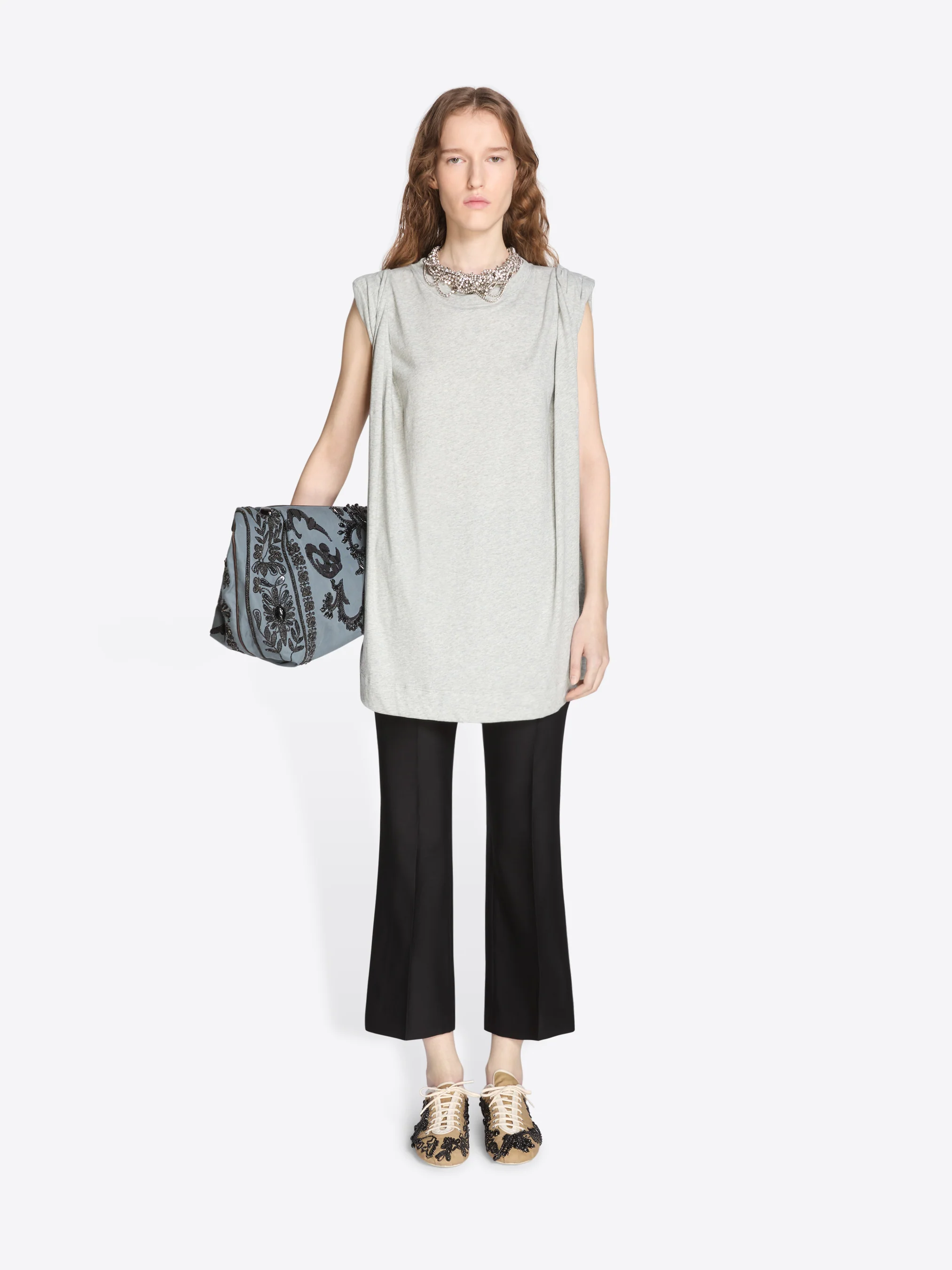 Loose sleeveless tee - Image 6