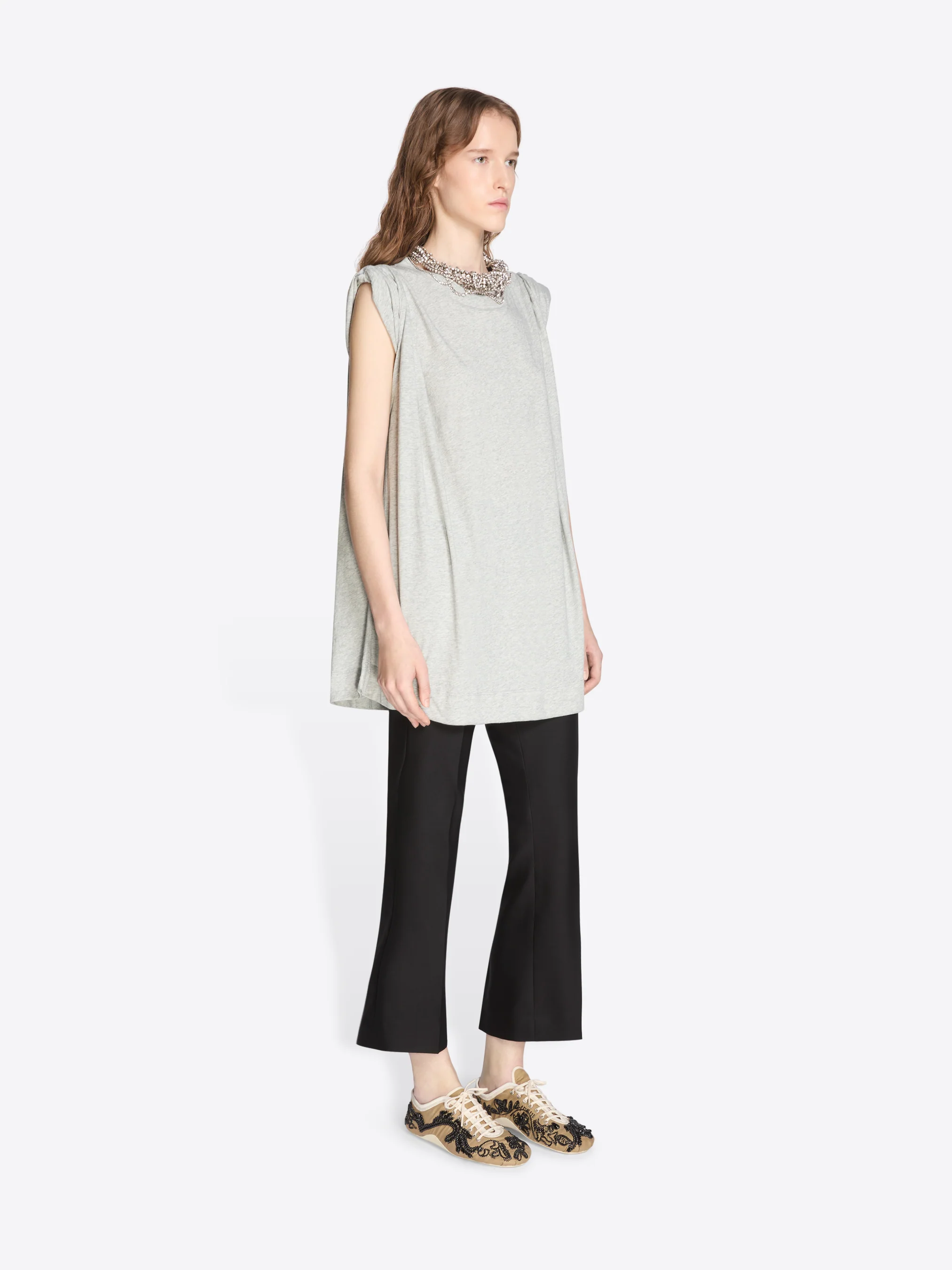 Loose sleeveless tee - Image 7