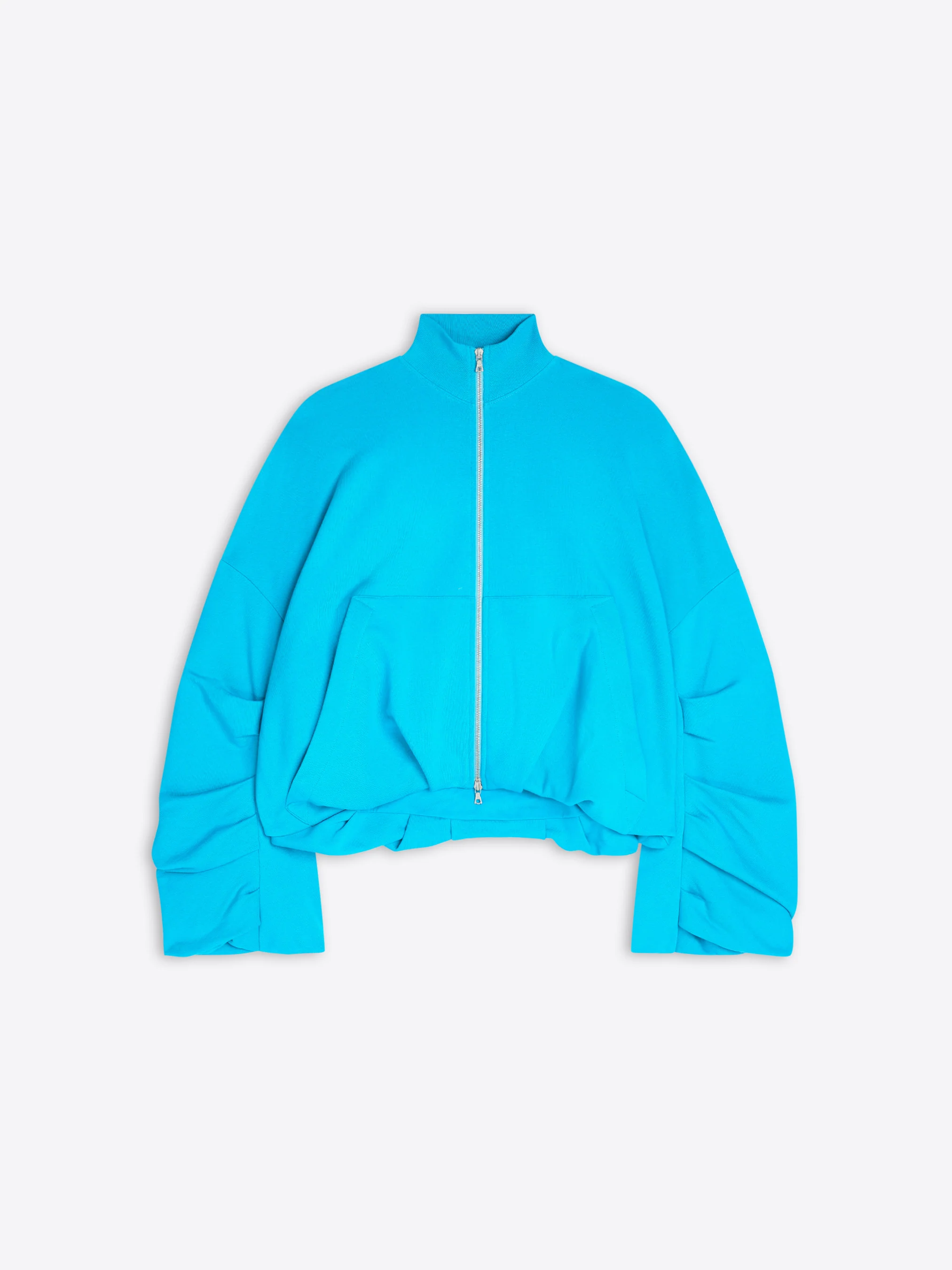 Draped jersey jacket - Image 5
