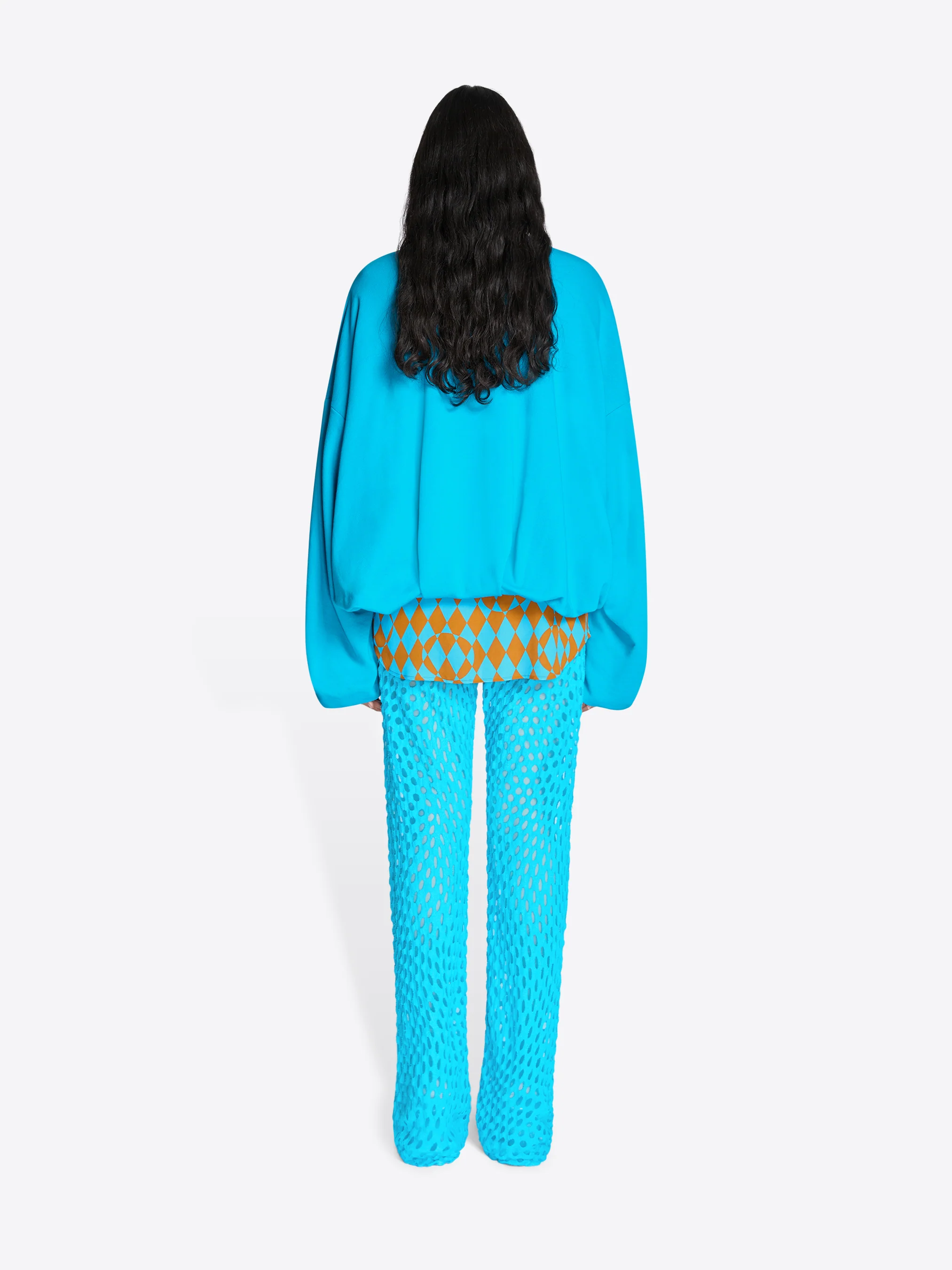 Draped jersey jacket - Image 8