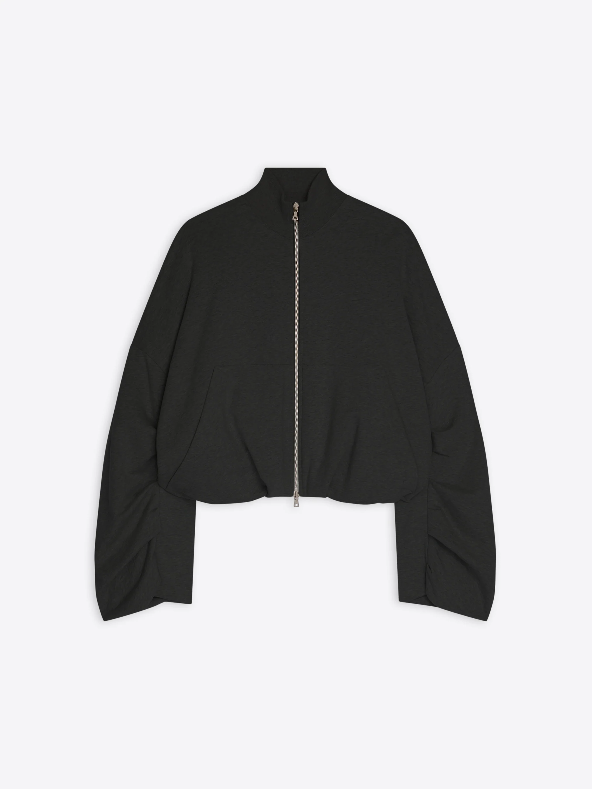 Draped jersey jacket - Image 9