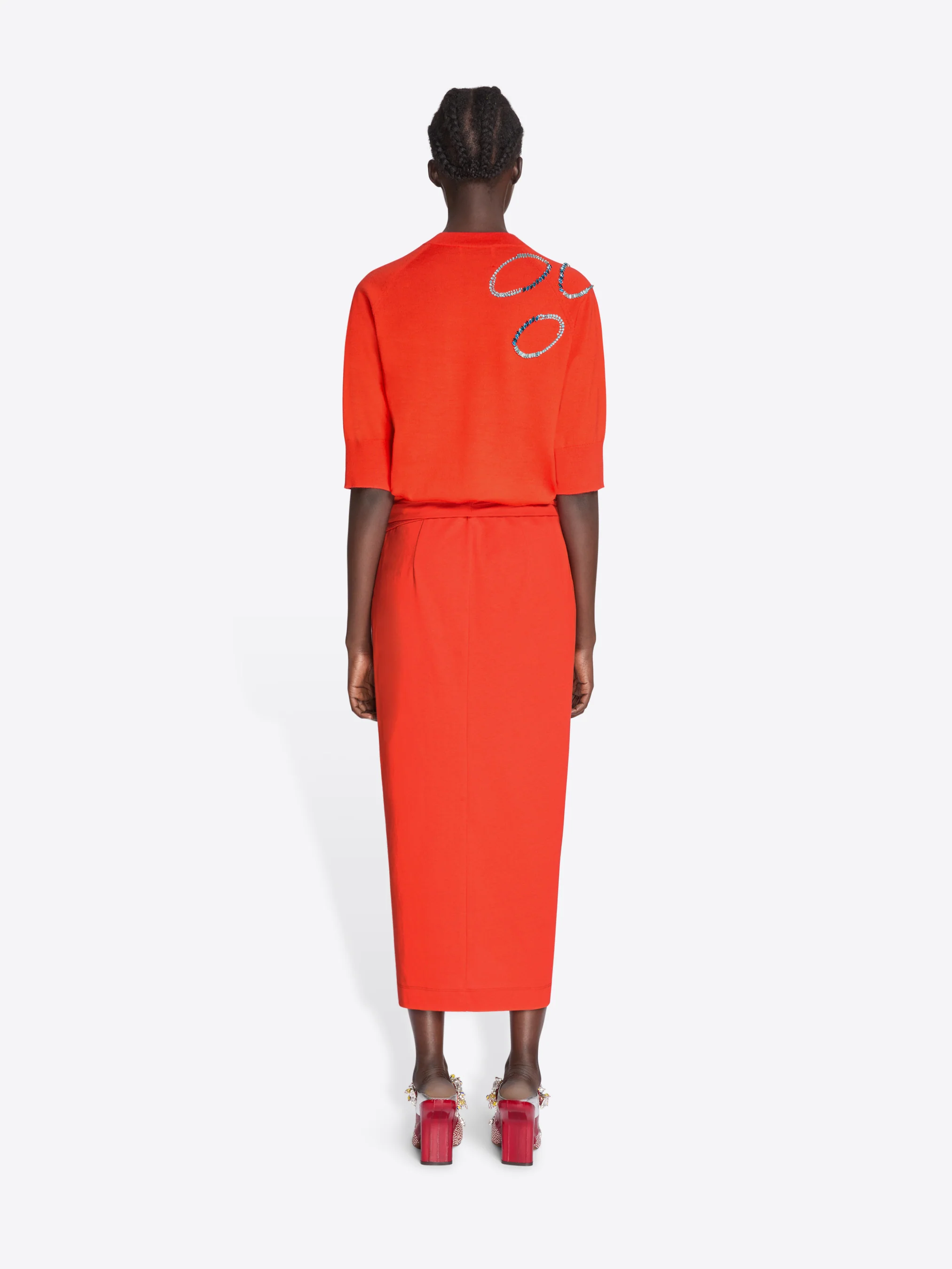 Embroidered merino sweater - Image 8