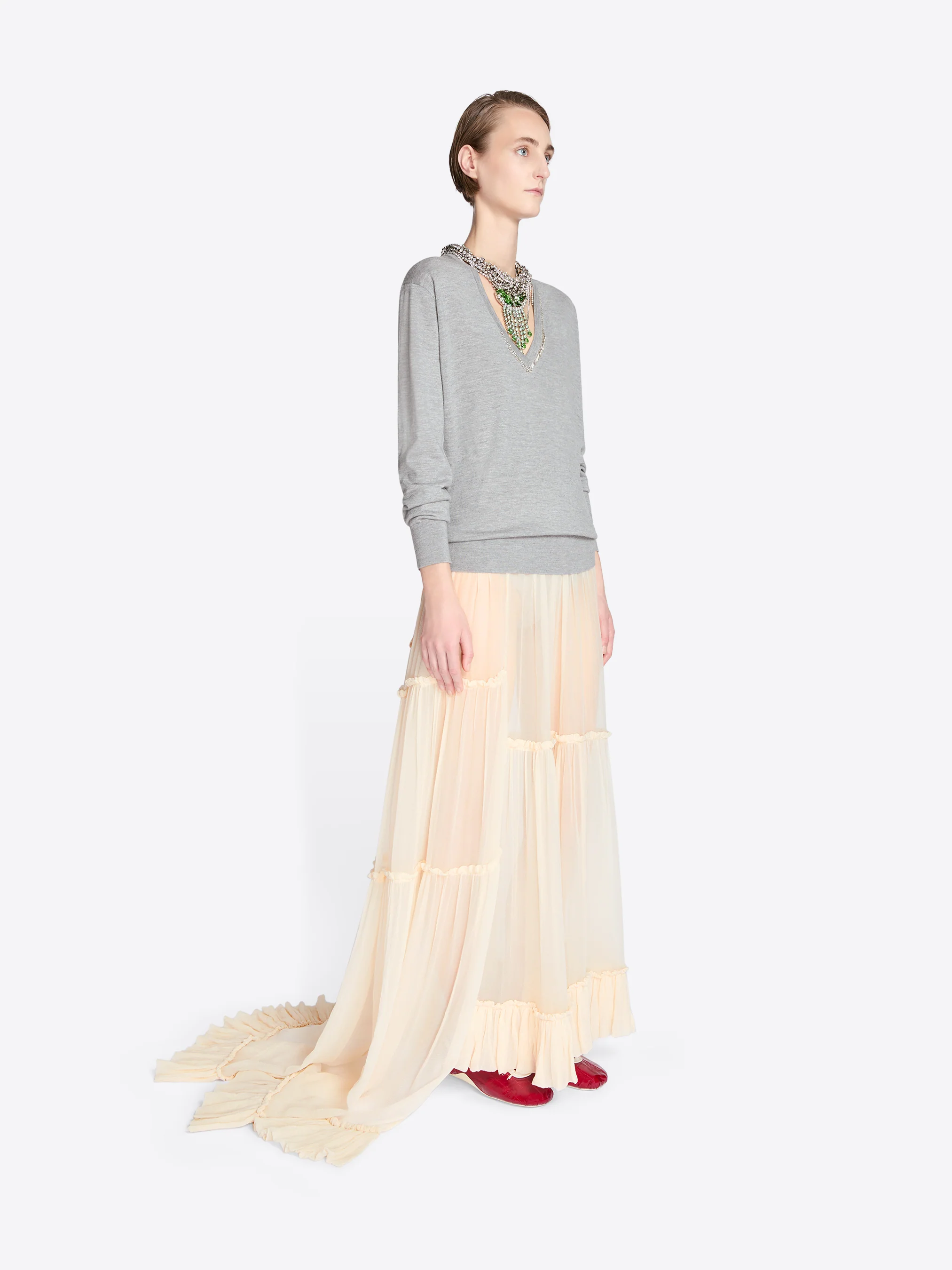 Embroidered merino sweater - Image 7