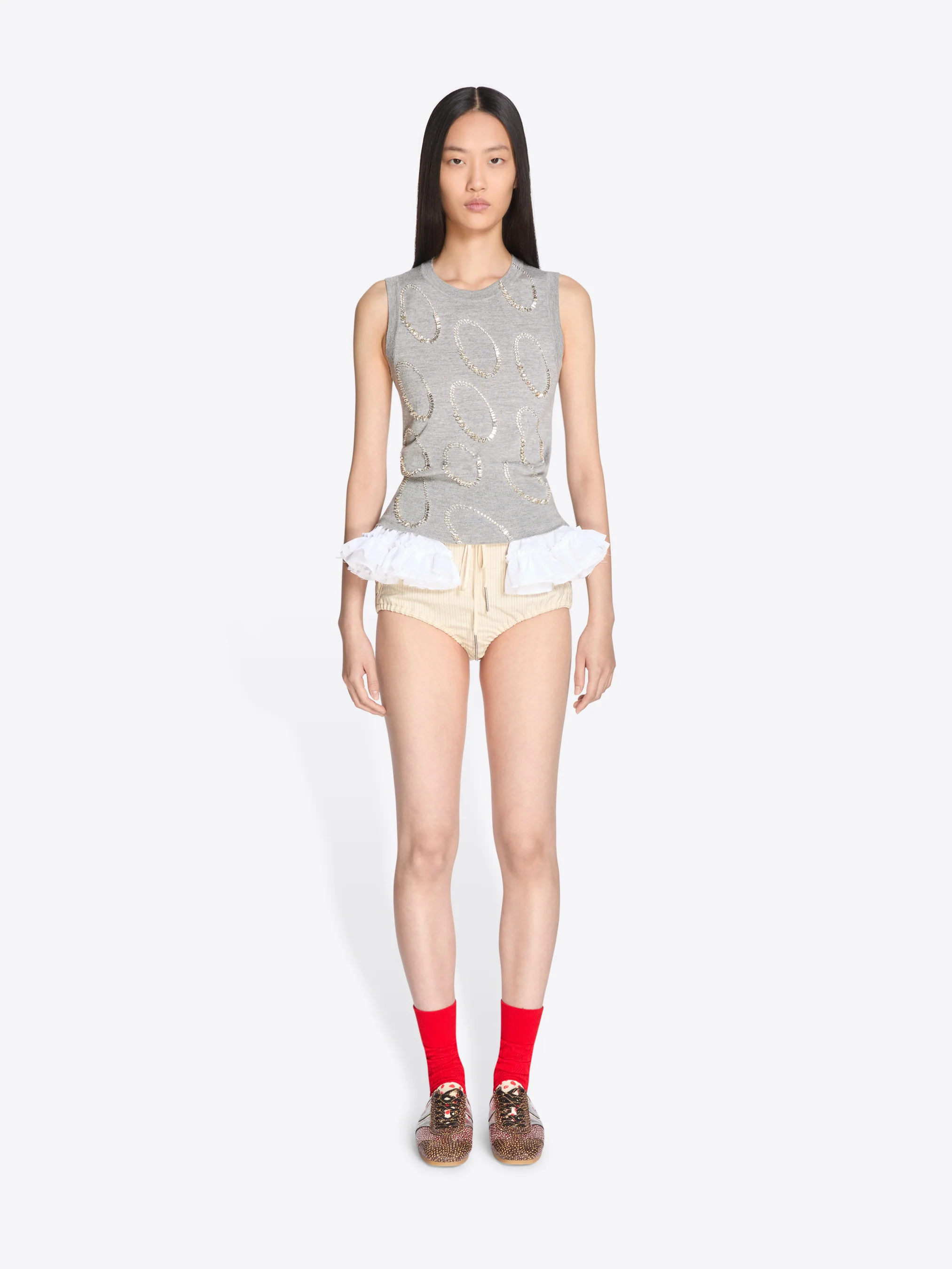 Embroidered wool sweater - Image 6