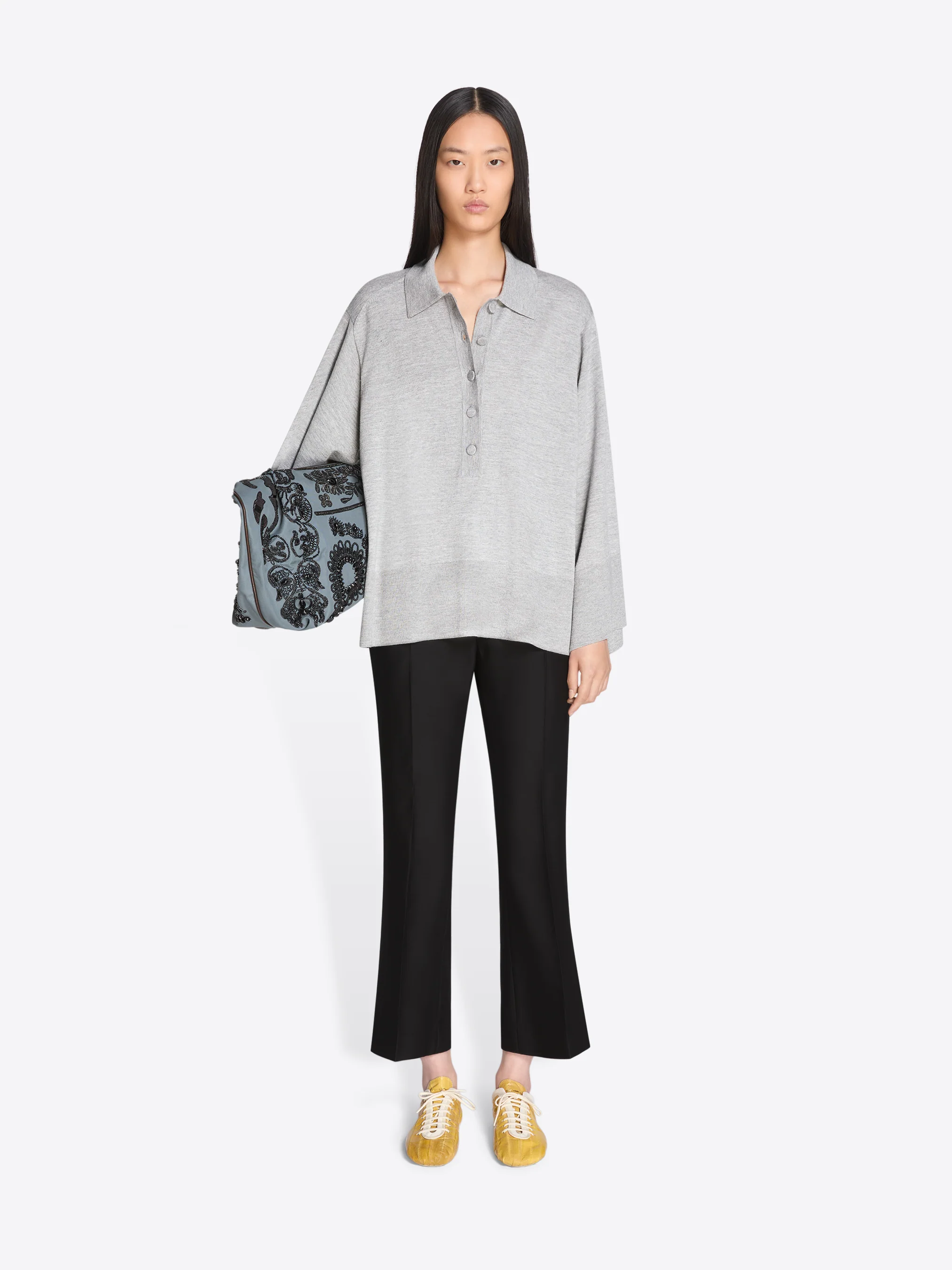 Merino polo sweater - Image 6