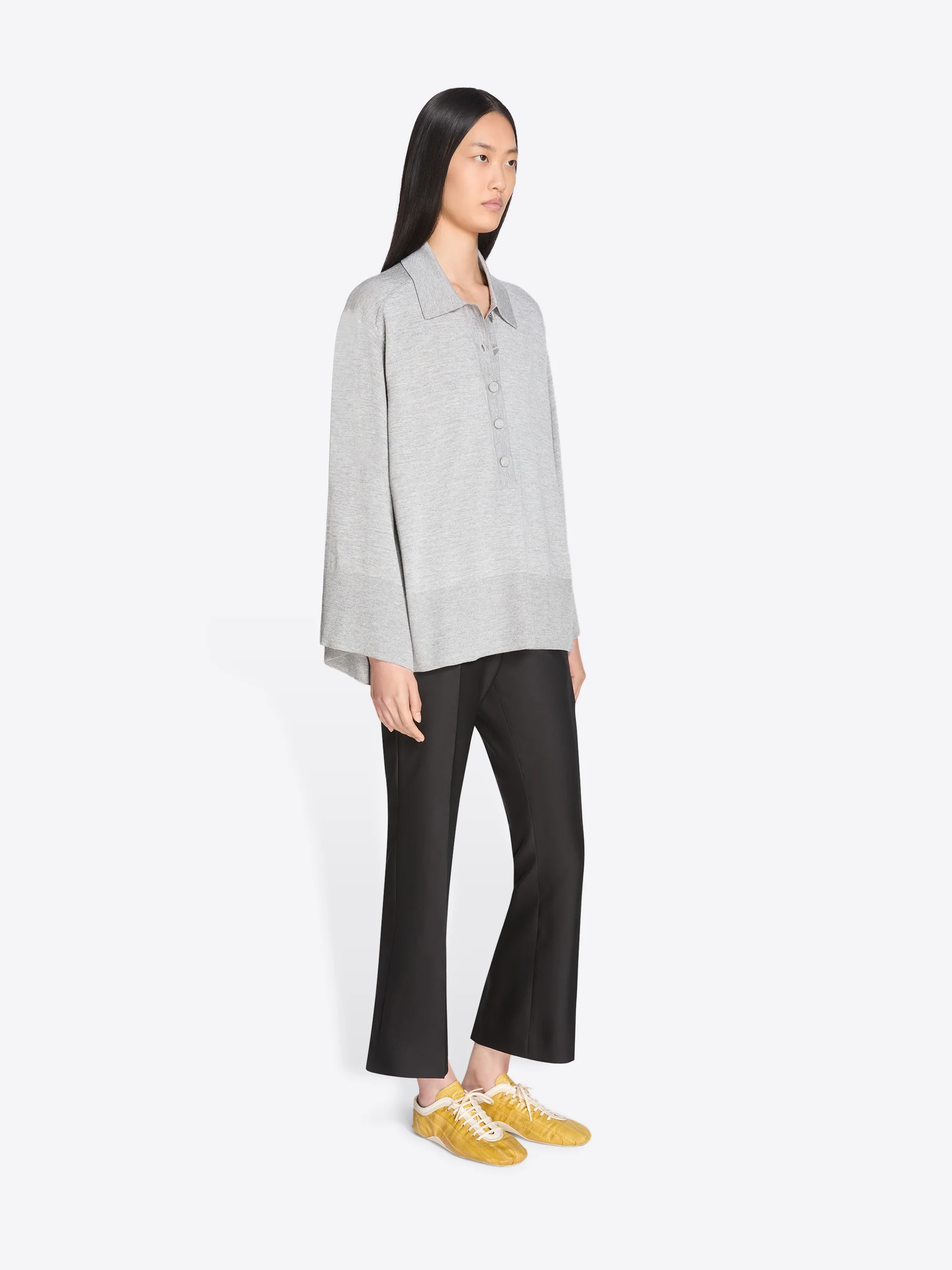 Merino polo sweater - Image 7