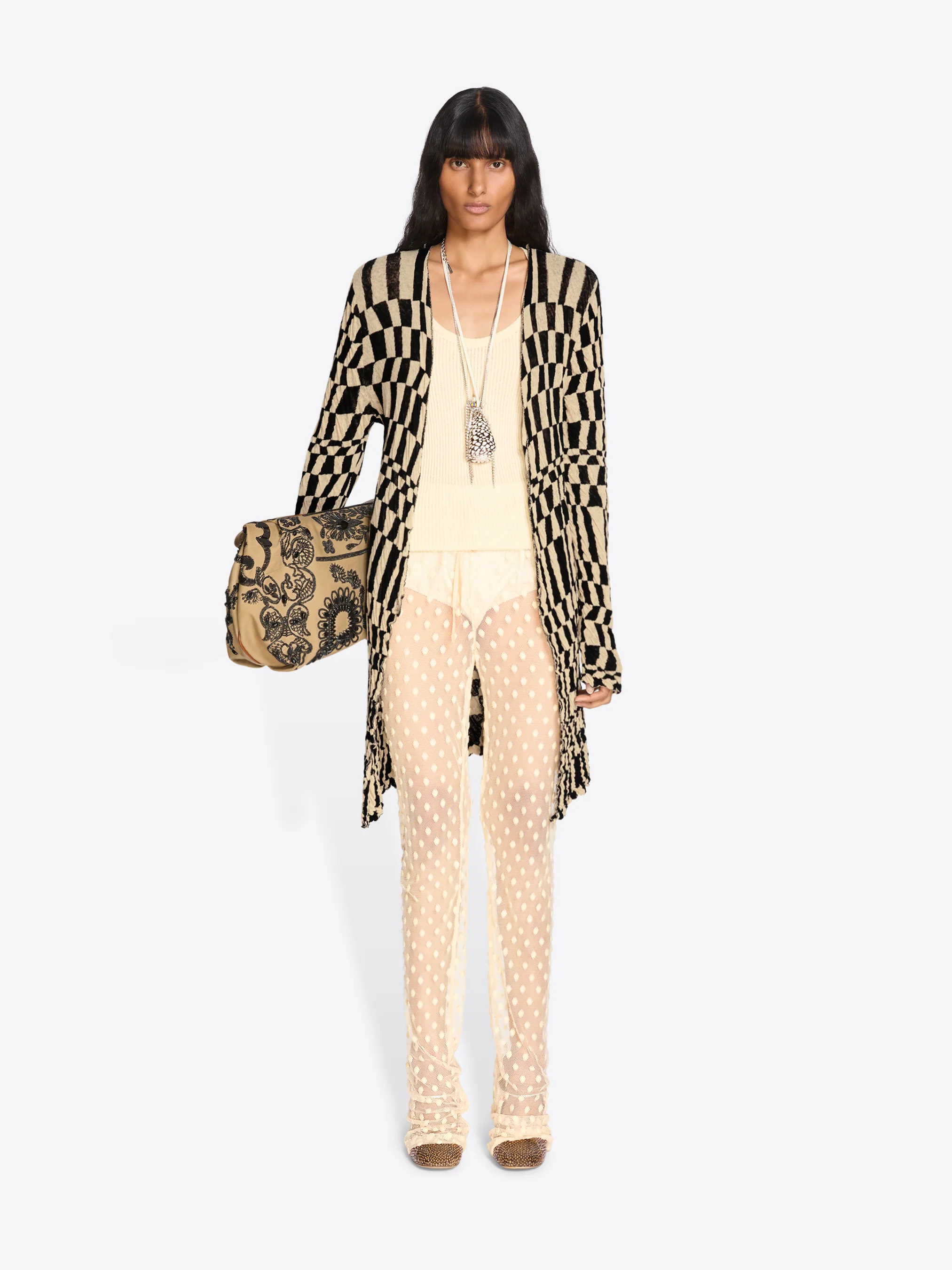 Jacquard cardigan - Image 2