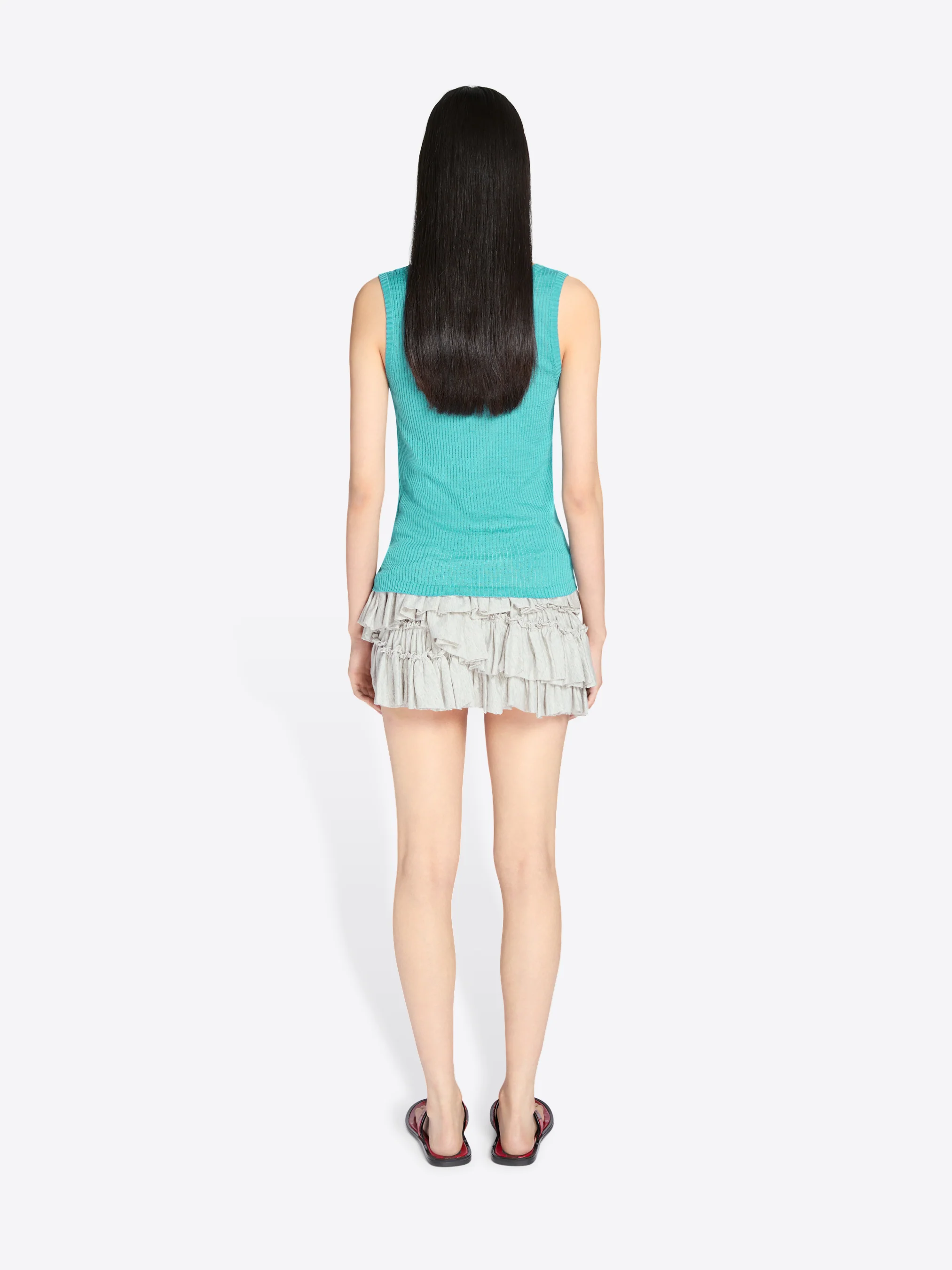 Rib knit tank top - Image 4