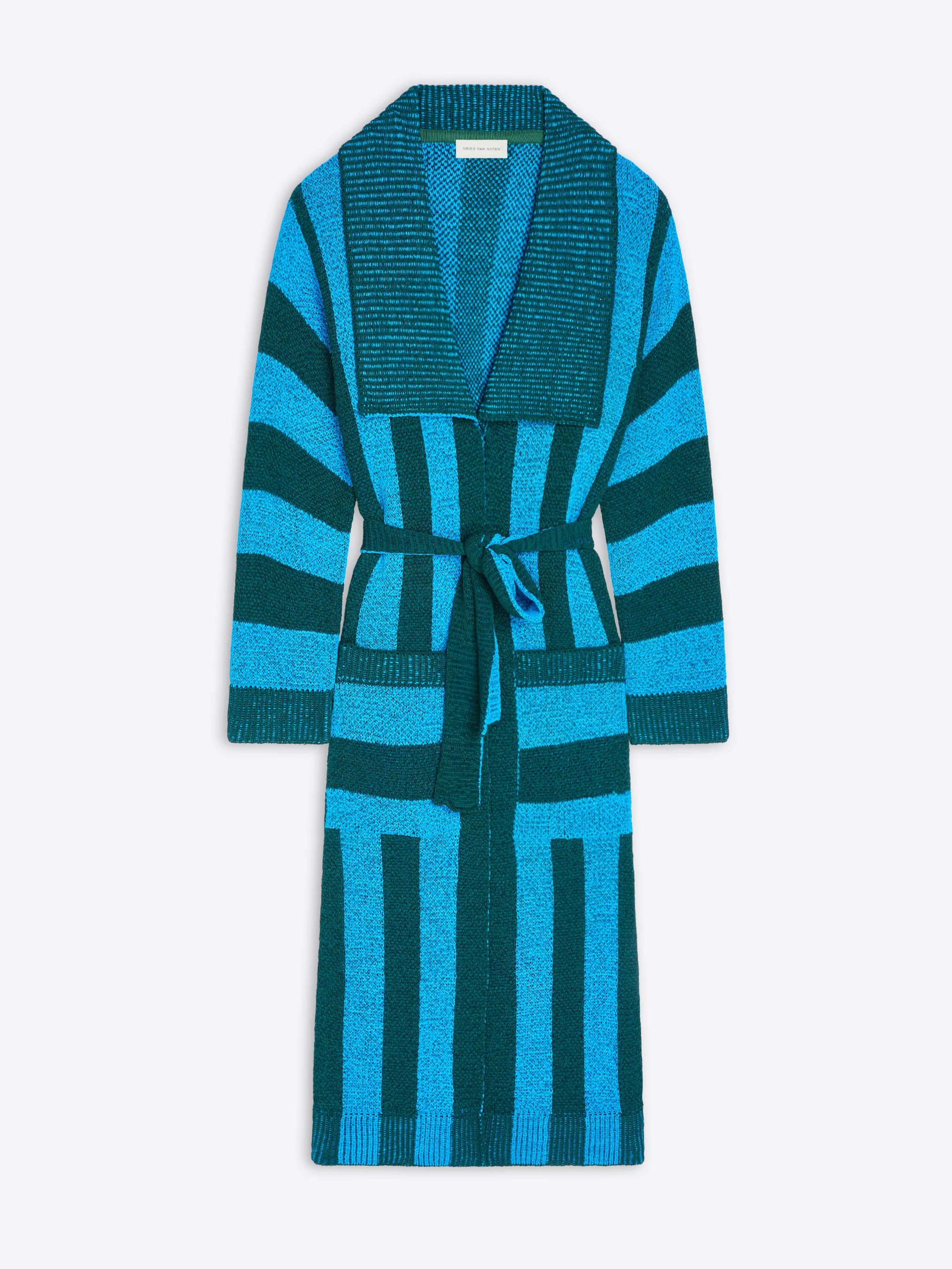 Loose belted cardigan