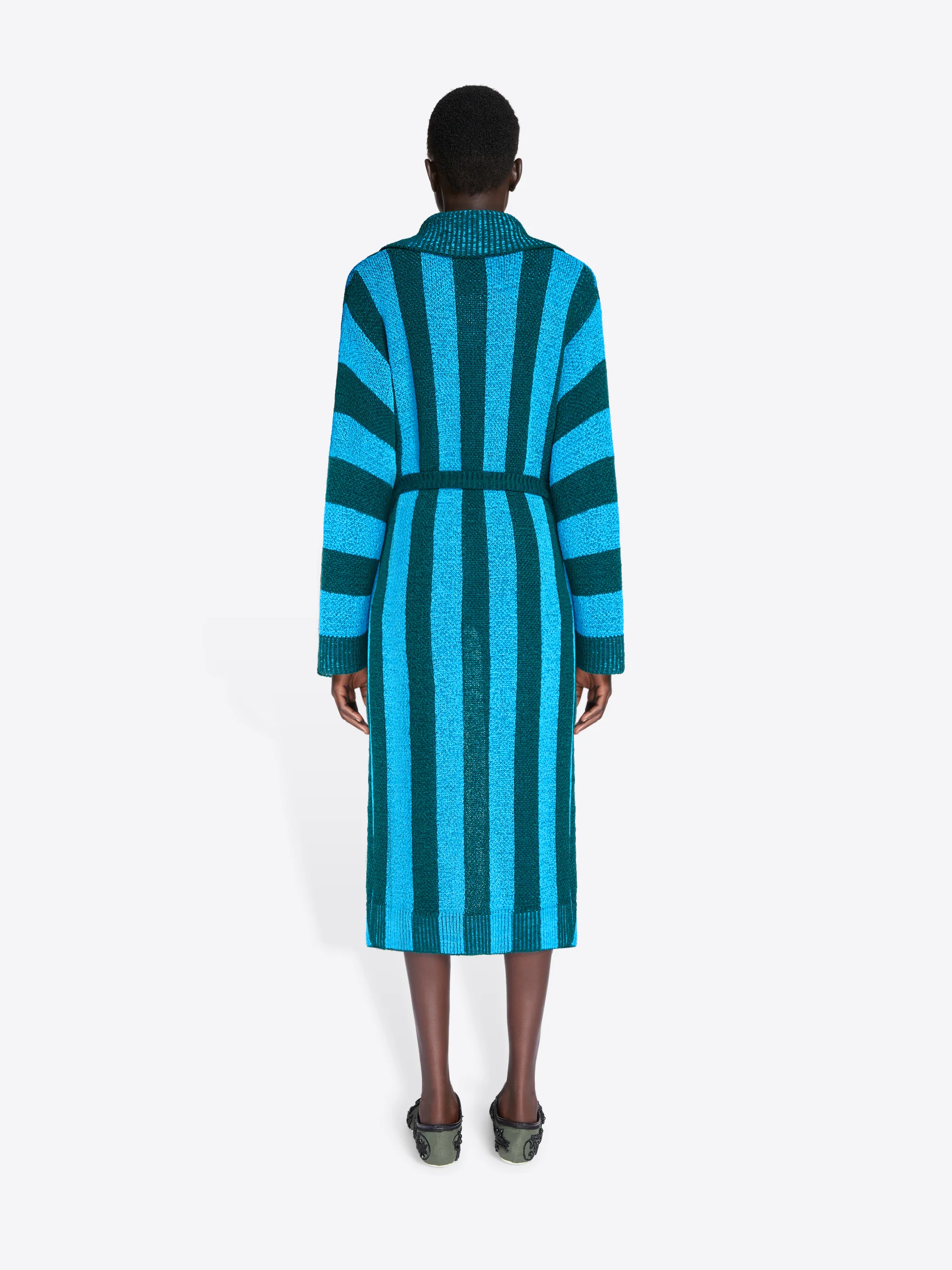Loose belted cardigan - Image 4