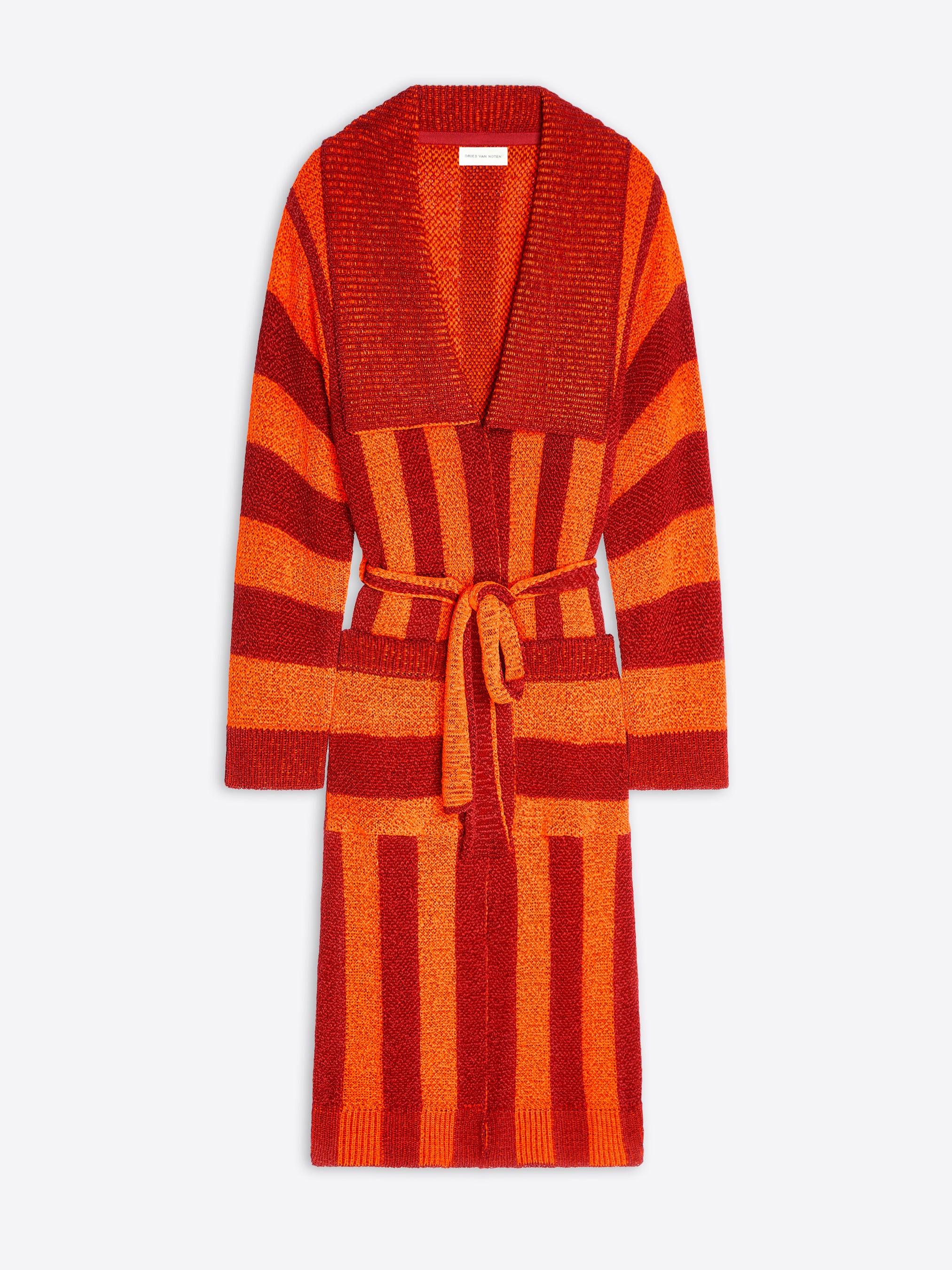 Loose belted cardigan - Image 5