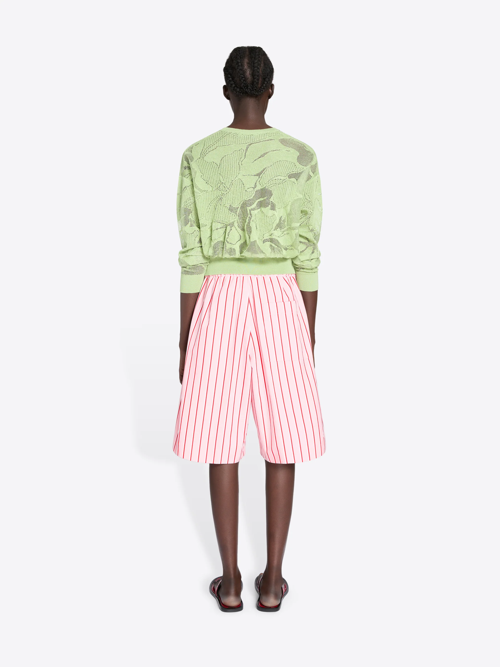 Lace cotton sweater - Image 4