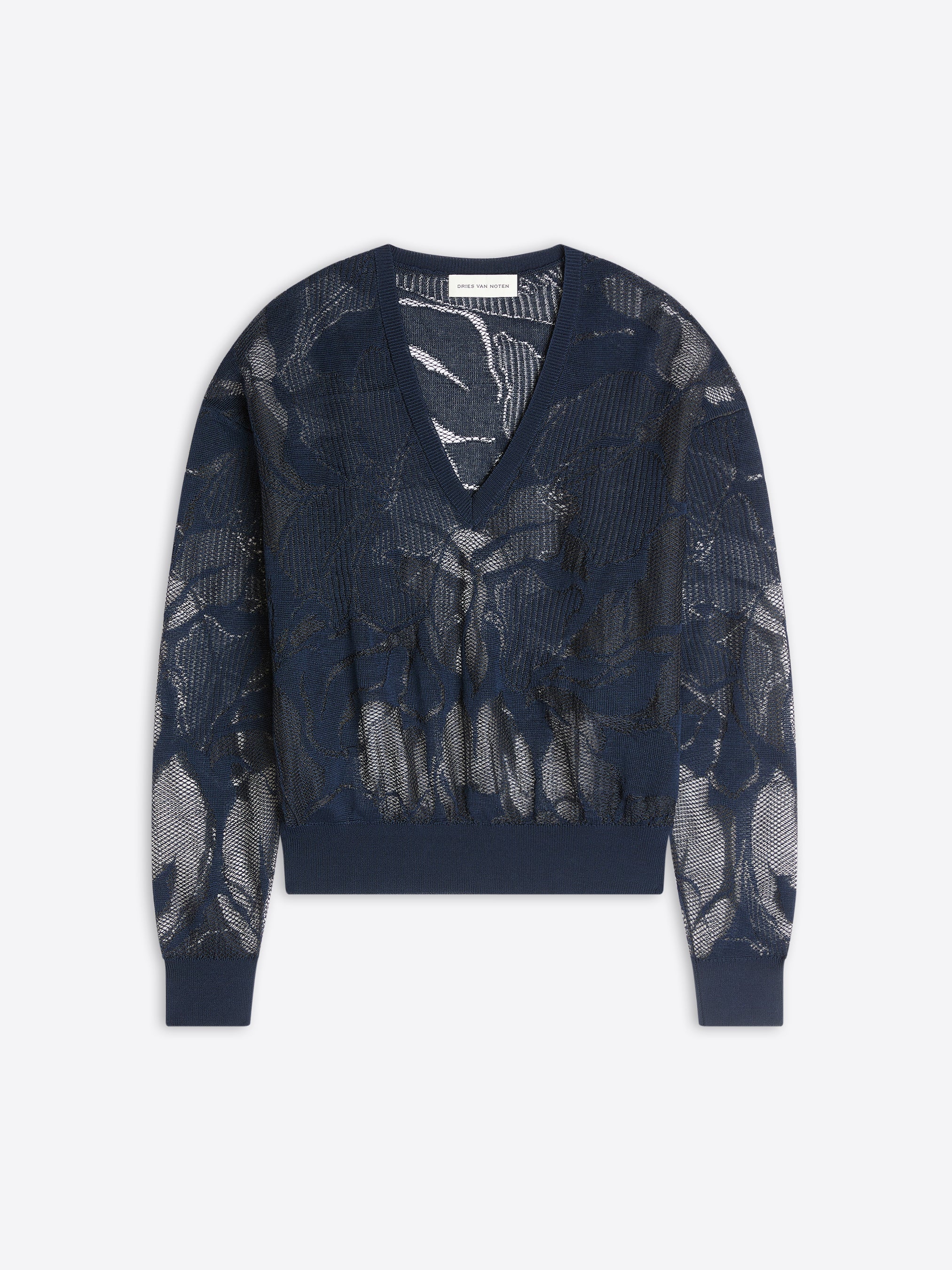Lace cotton sweater - Image 5