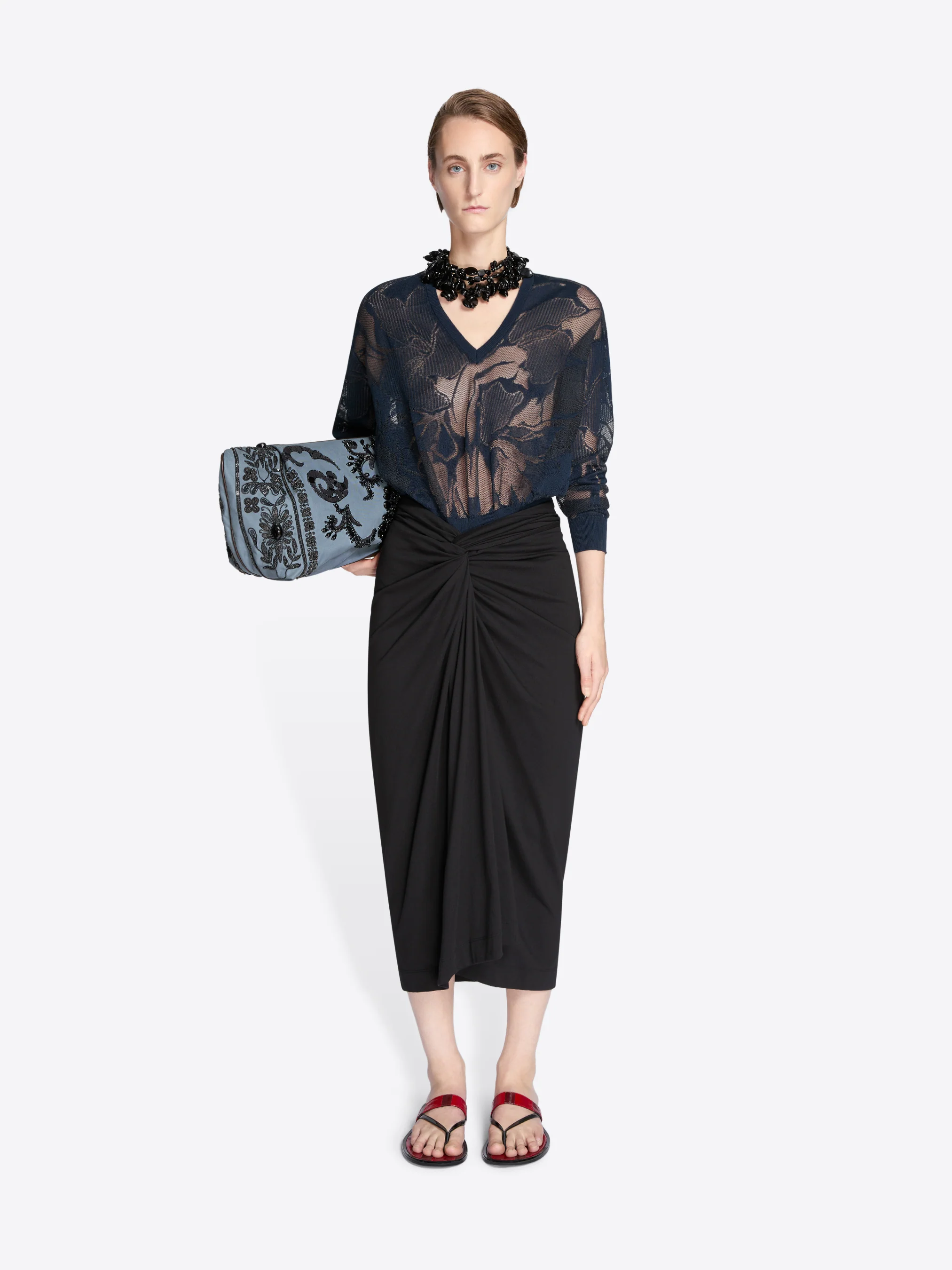 Lace cotton sweater - Image 6