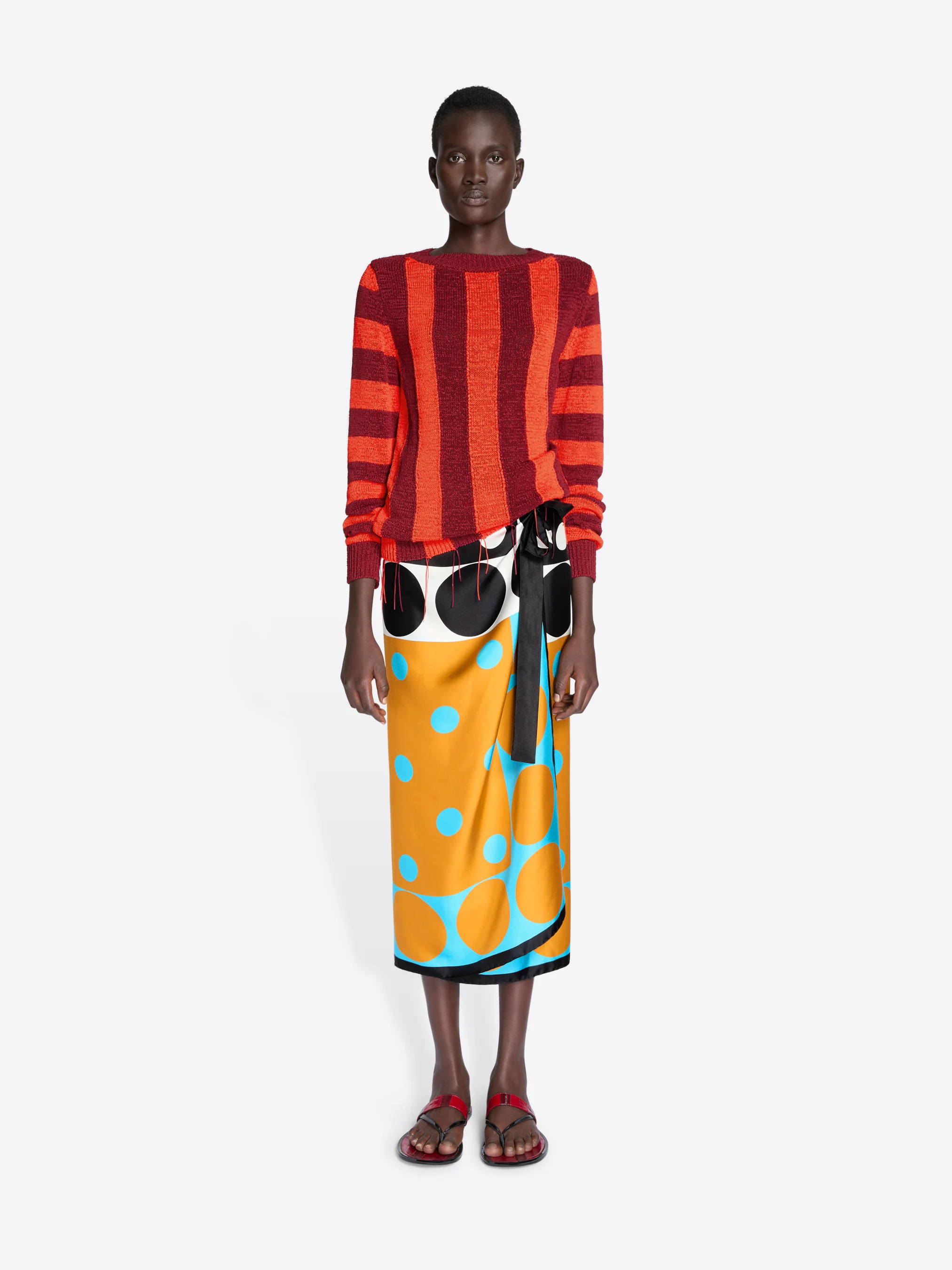 Intarsia knit sweater - Image 2