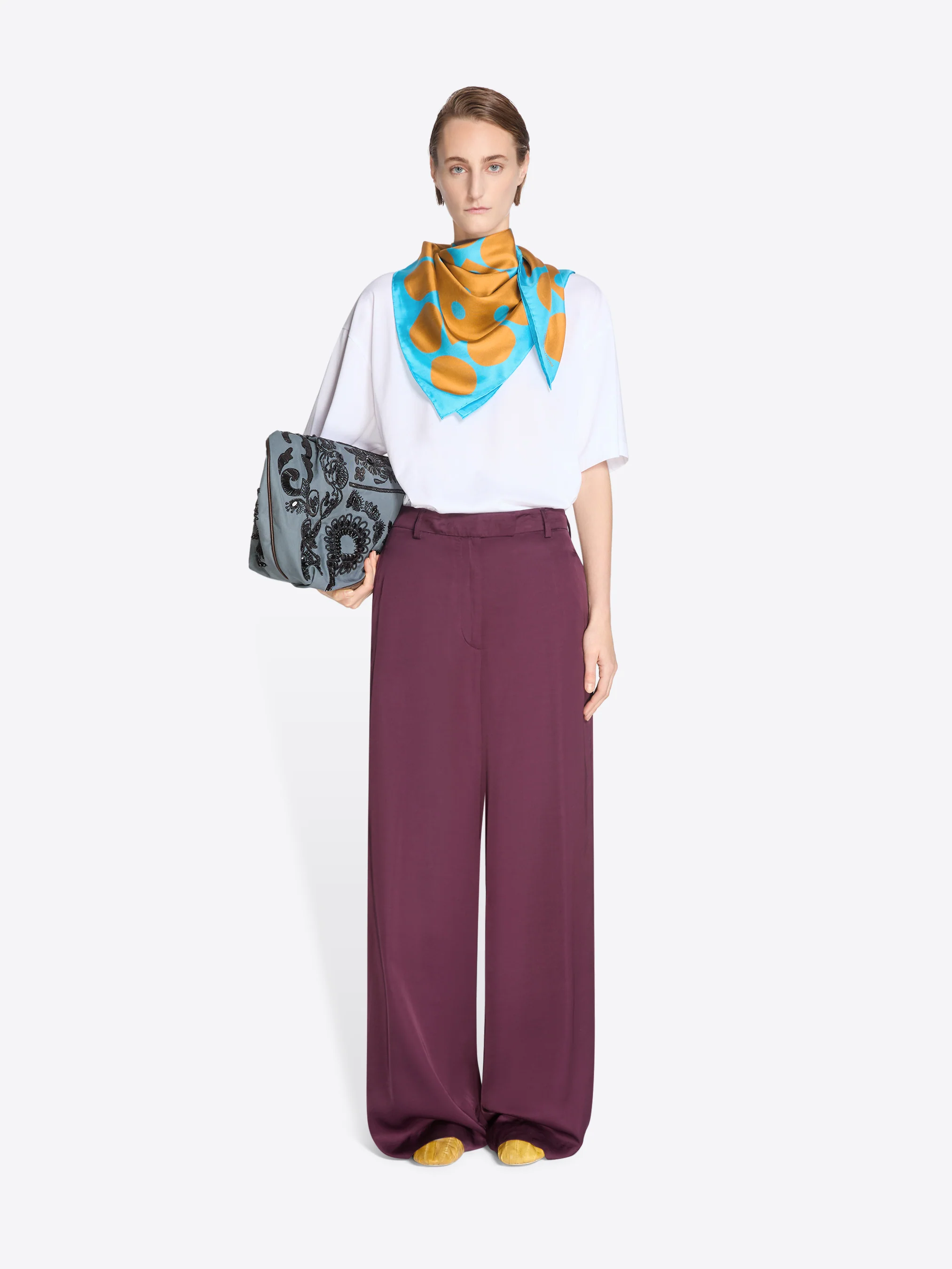Silk square scarf - Image 6