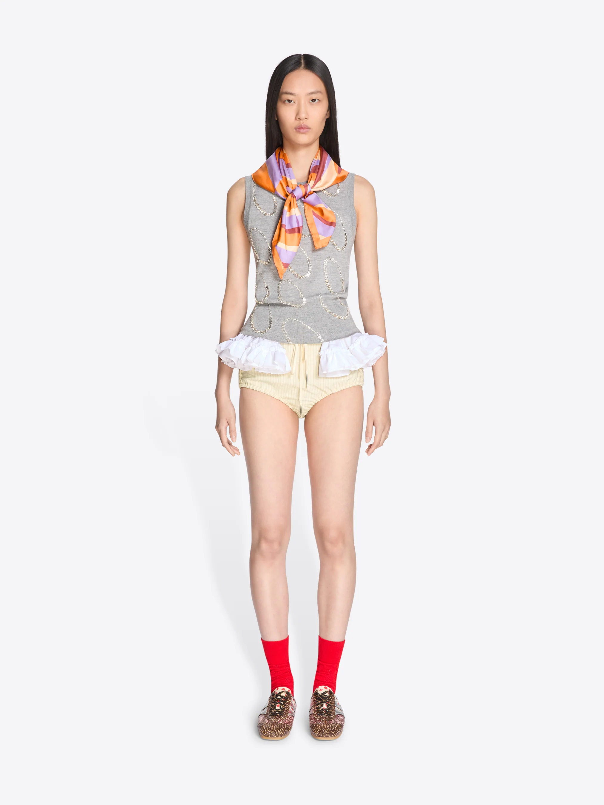 Silk square scarf - Image 3