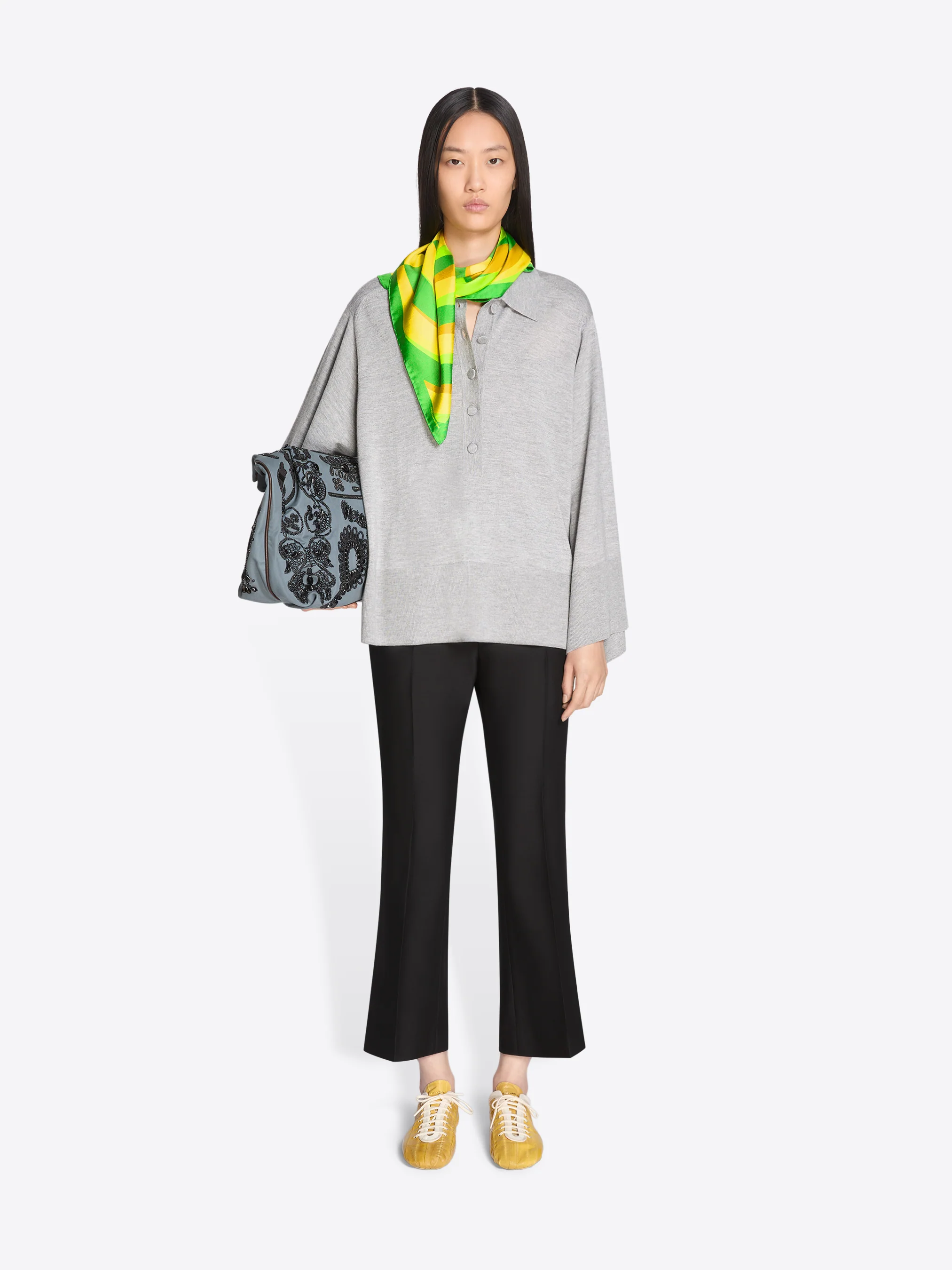 Silk square scarf - Image 6