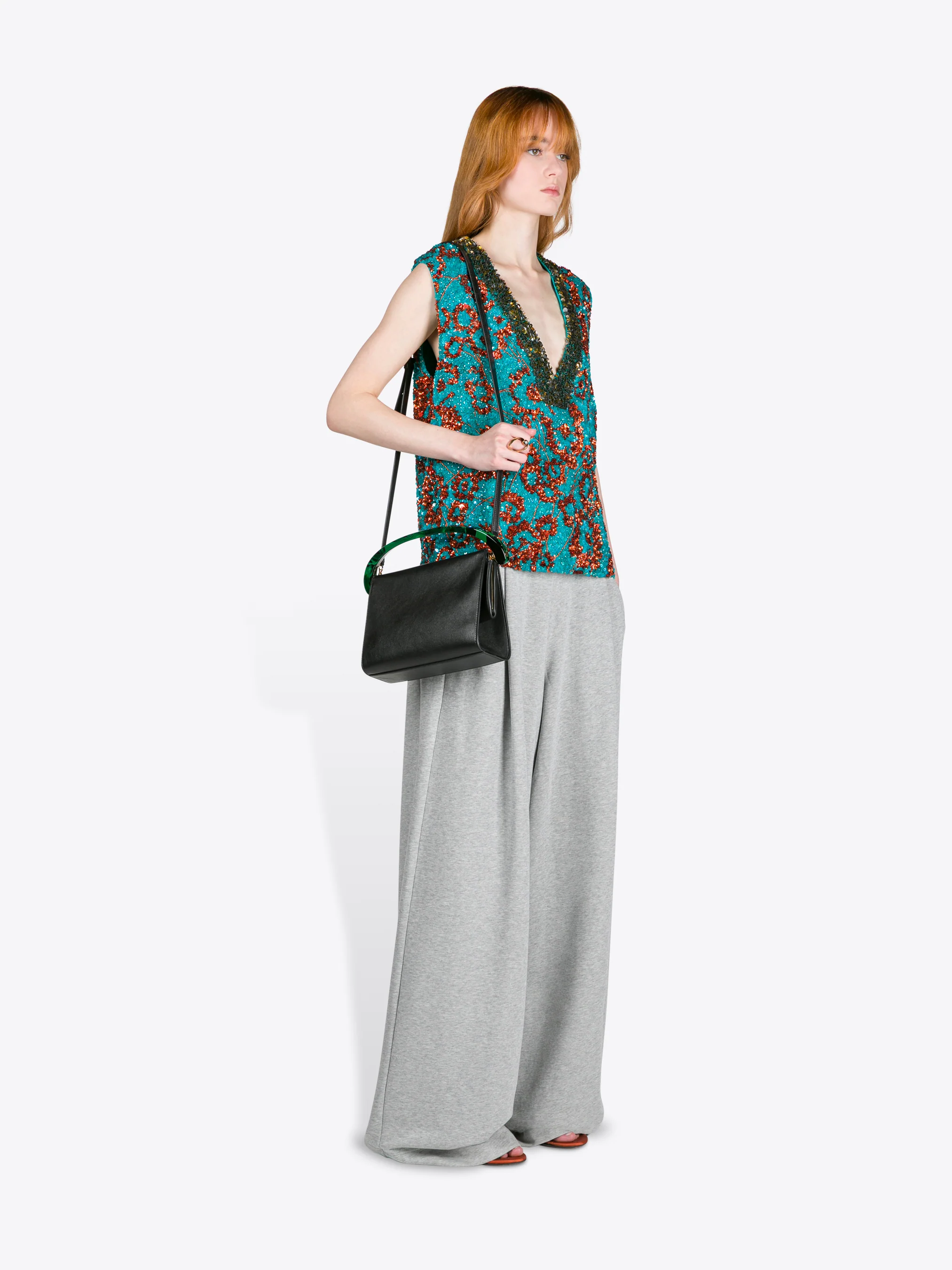Medium leather bag - Image 6