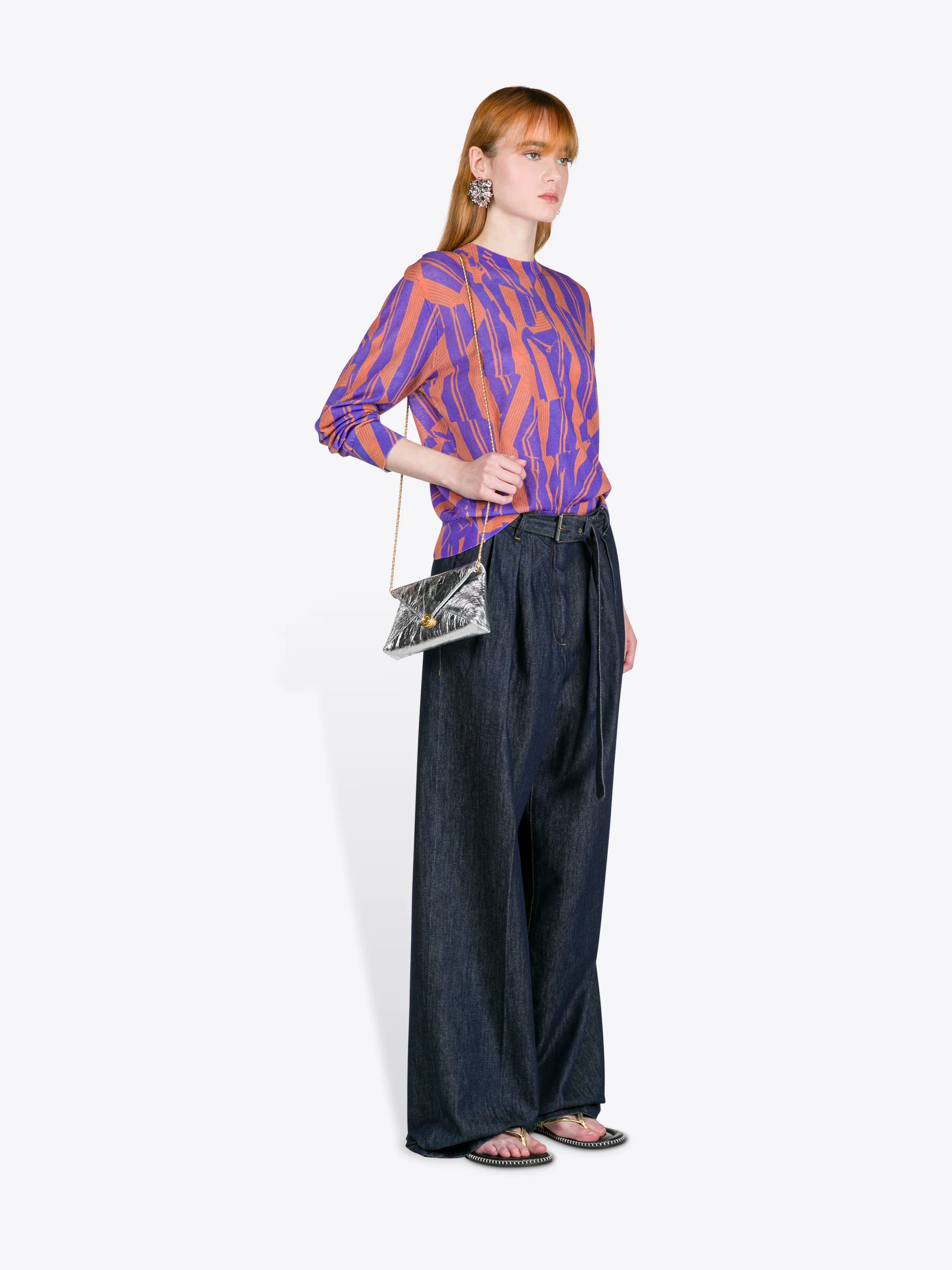 Leather envelope bag - Image 7