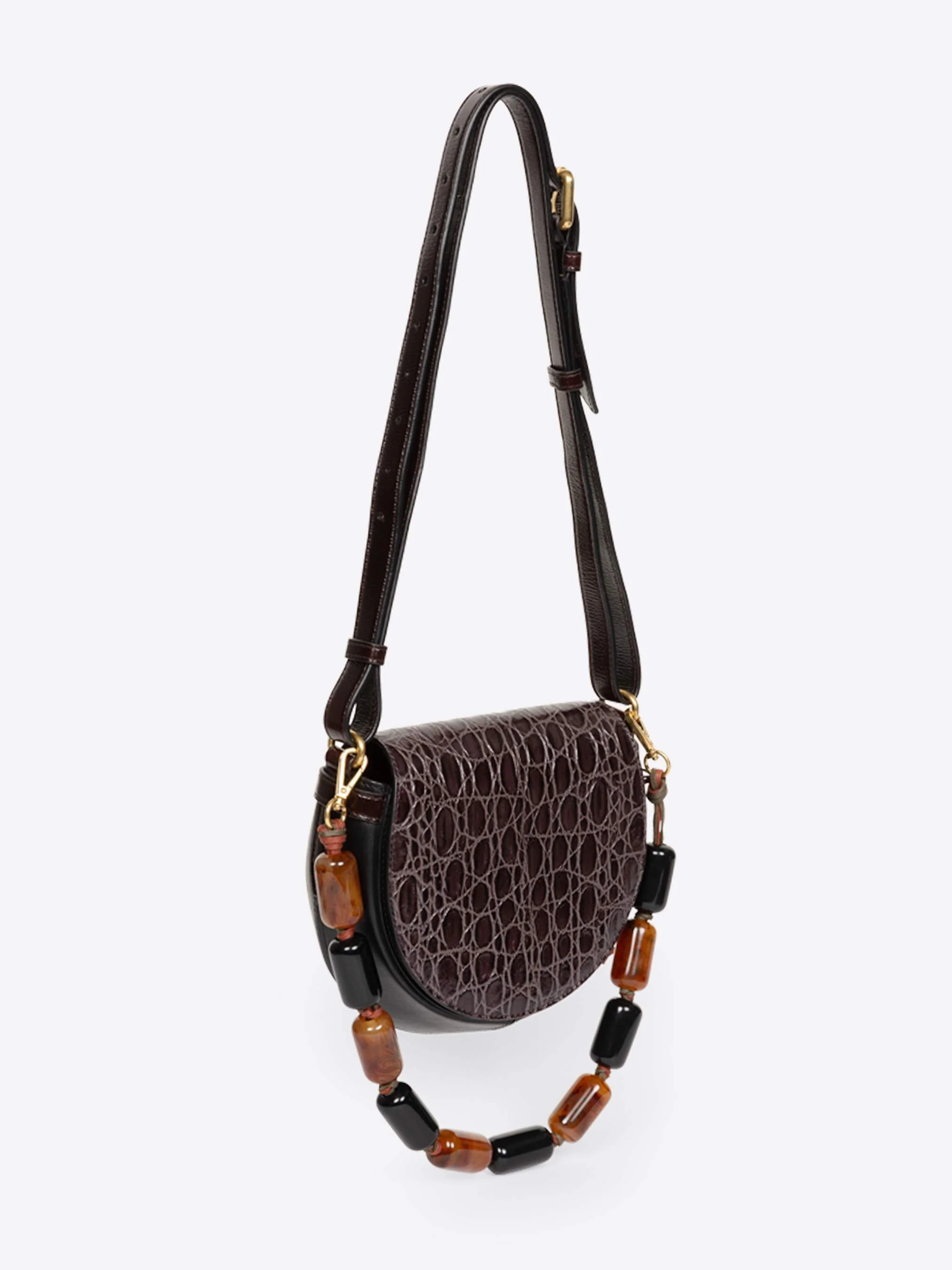 Leather crossbody bag - Image 3