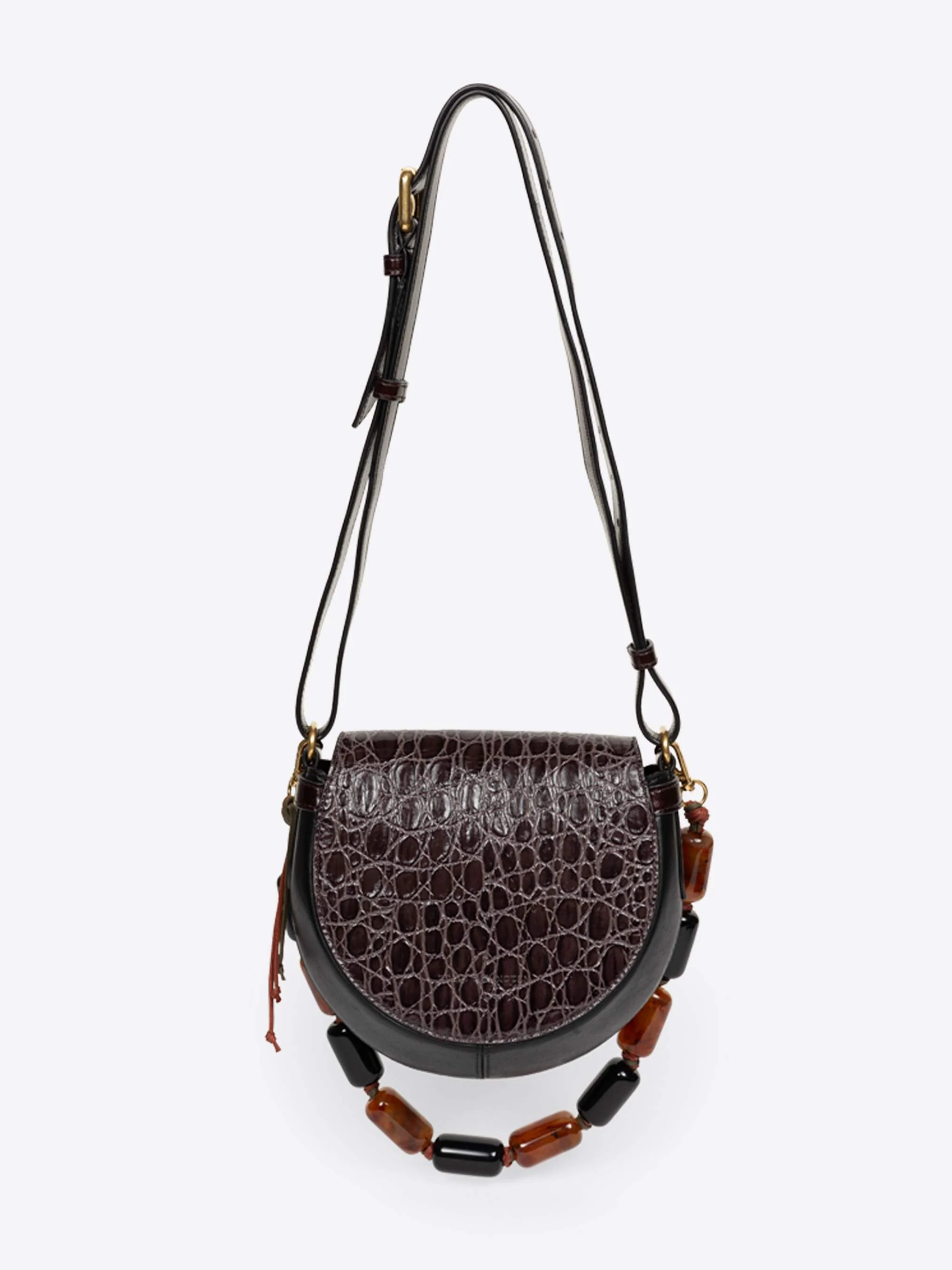 Leather crossbody bag - Image 4