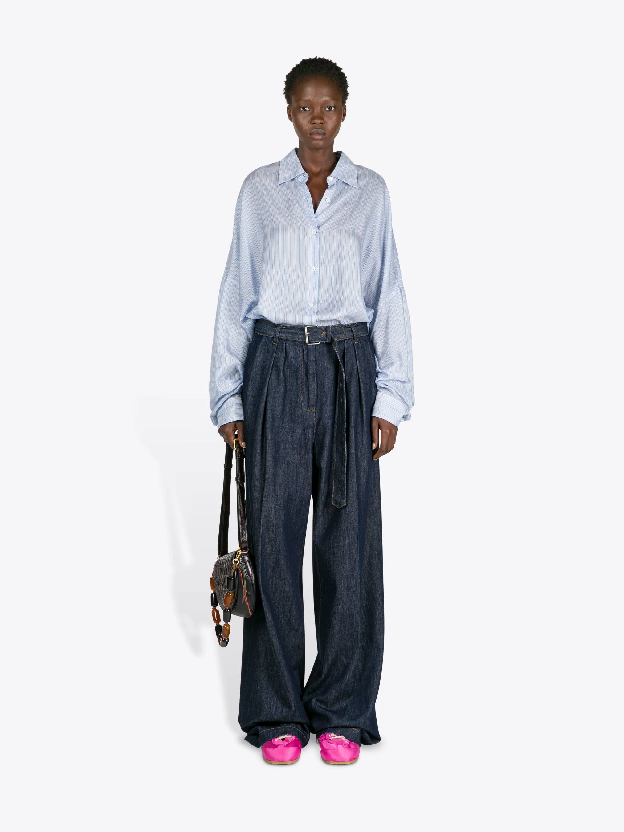 Leather crossbody bag - Image 6