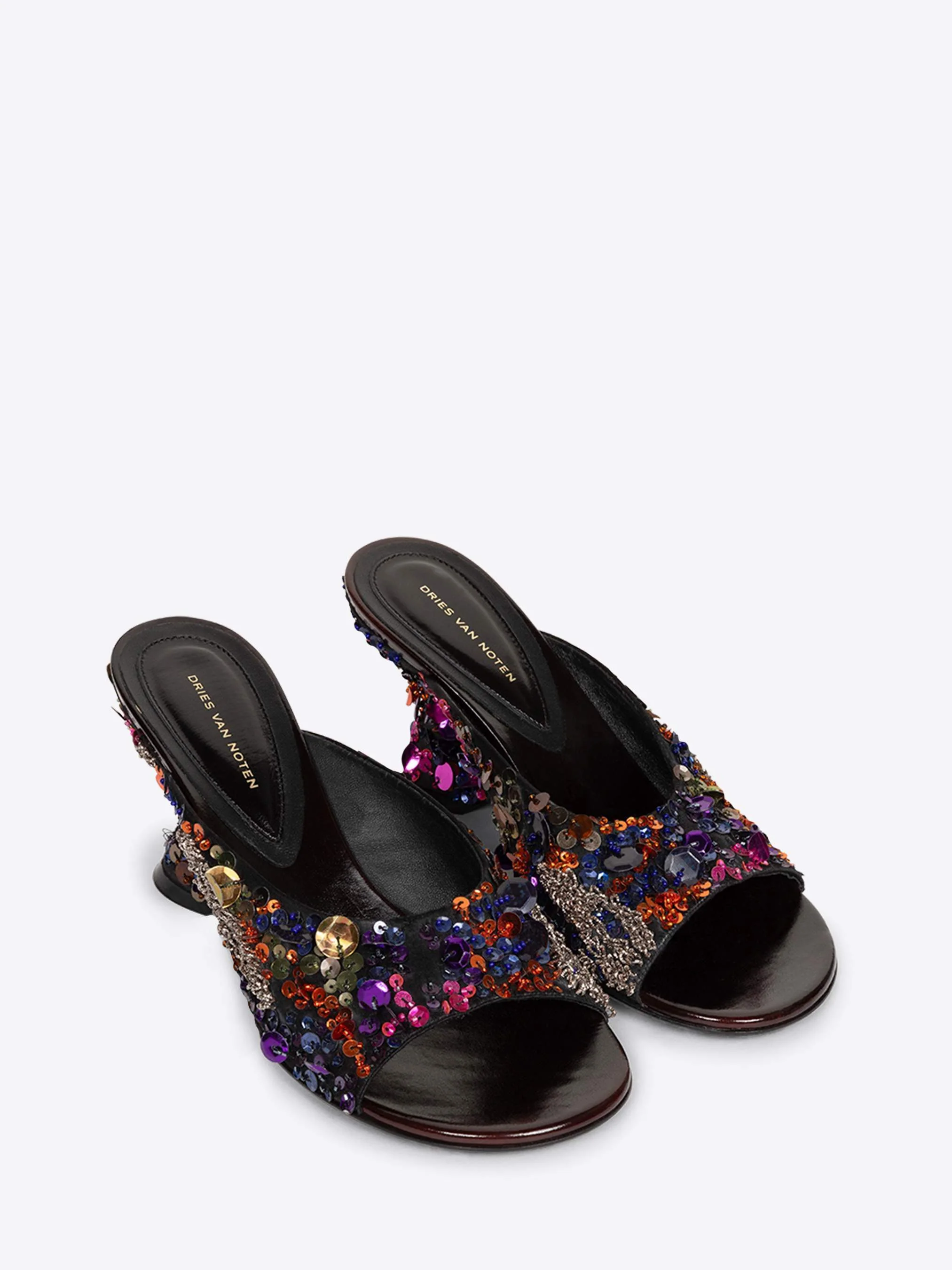 Embellished open-toe mules - Image 3