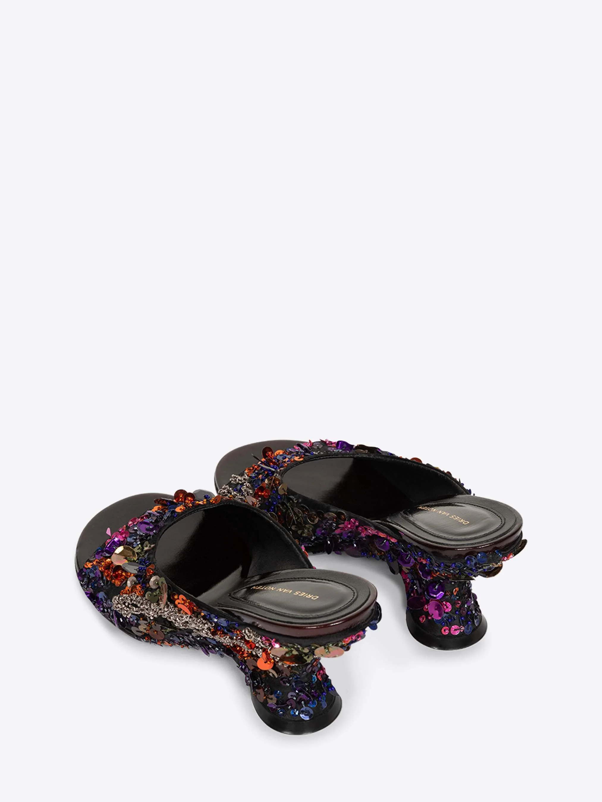 Embellished open-toe mules - Image 4
