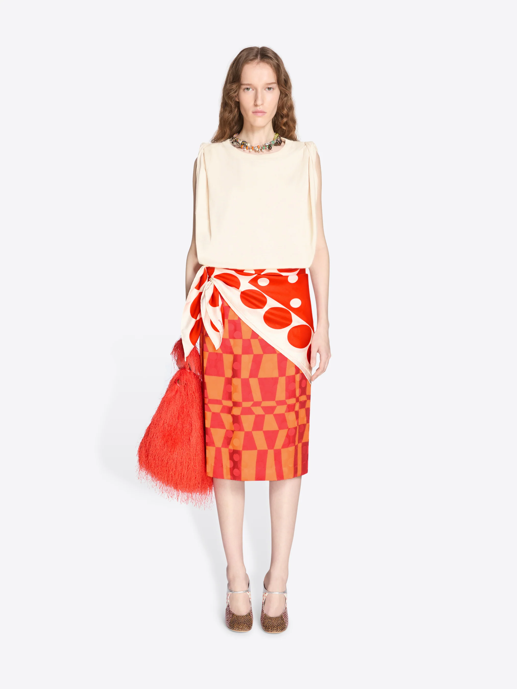Heeled patchwork mules - Image 5