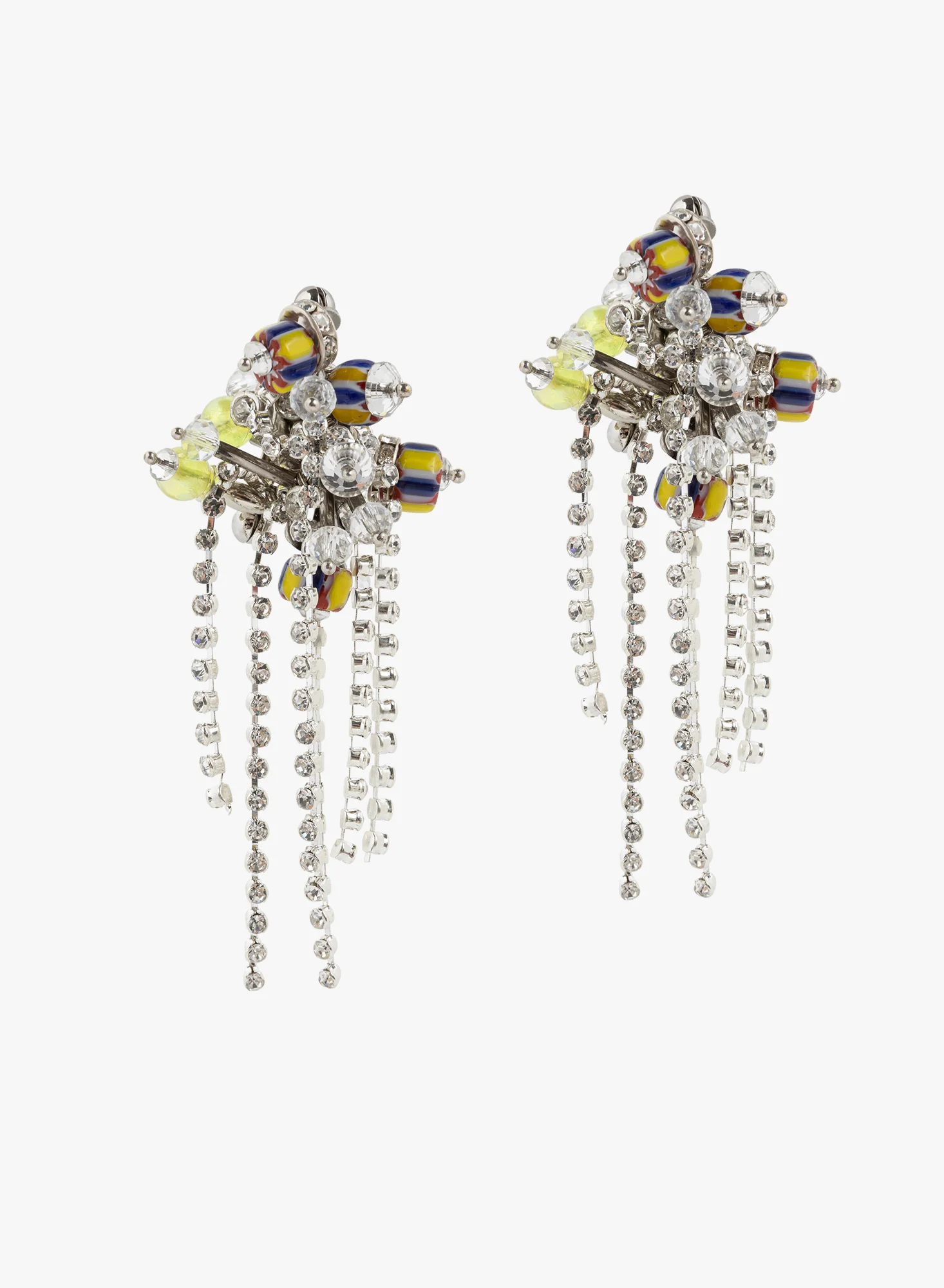 Embellished pin earrings - Image 2