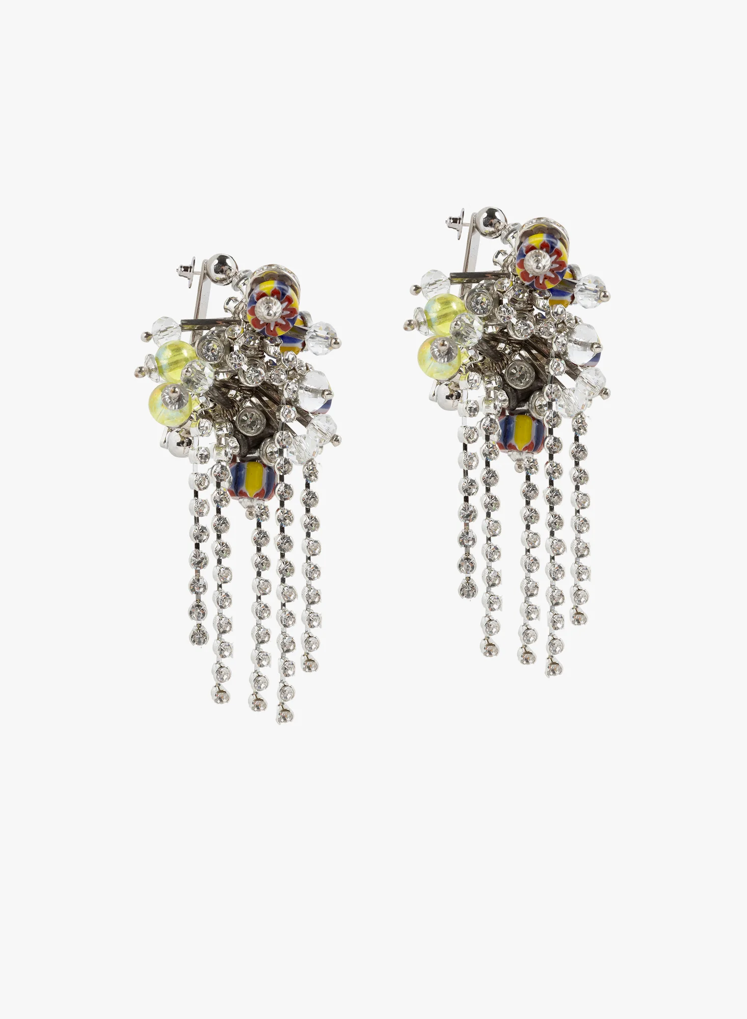 Embellished pin earrings - Image 3