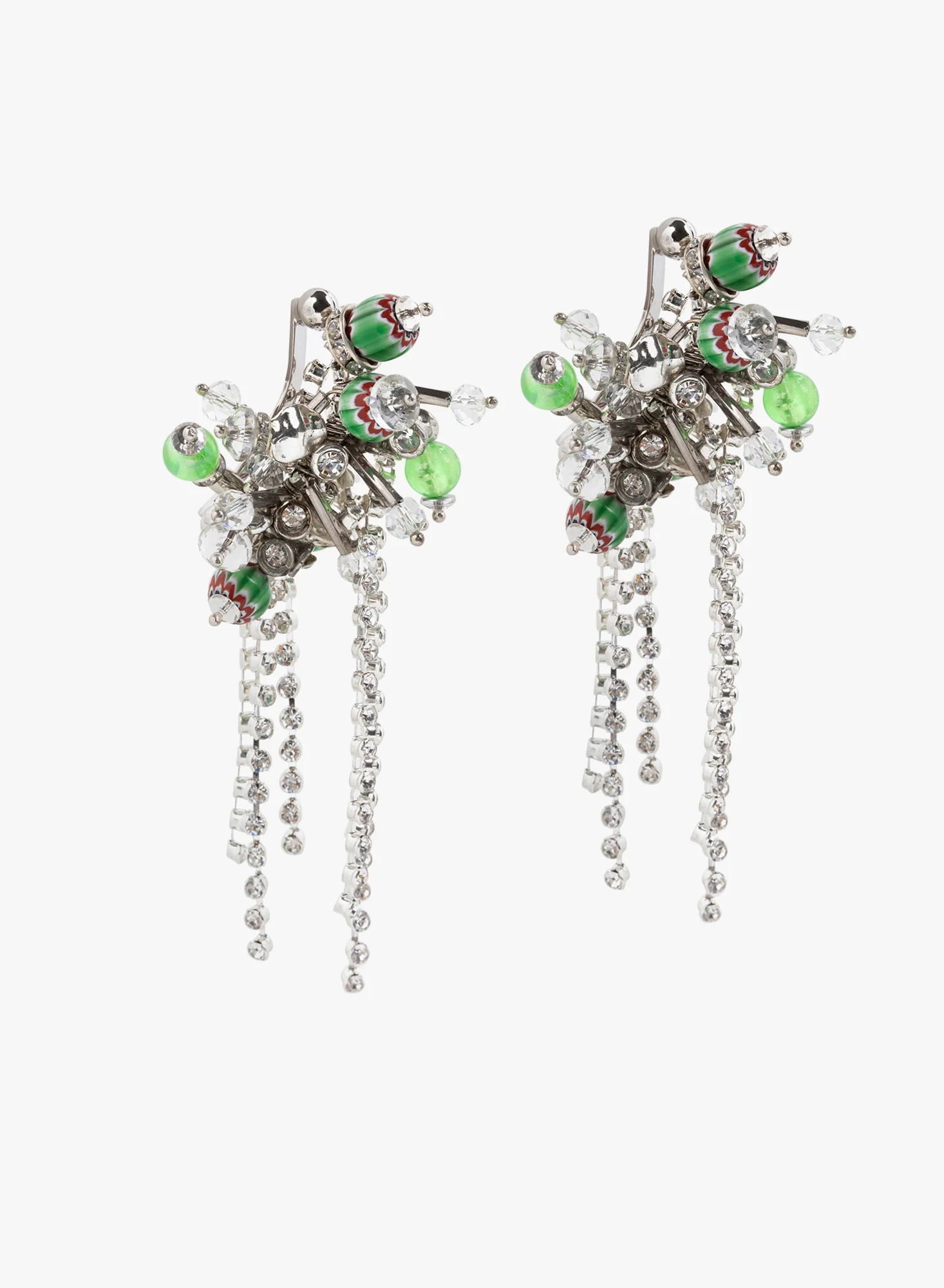 Embellished pin earrings - Image 5