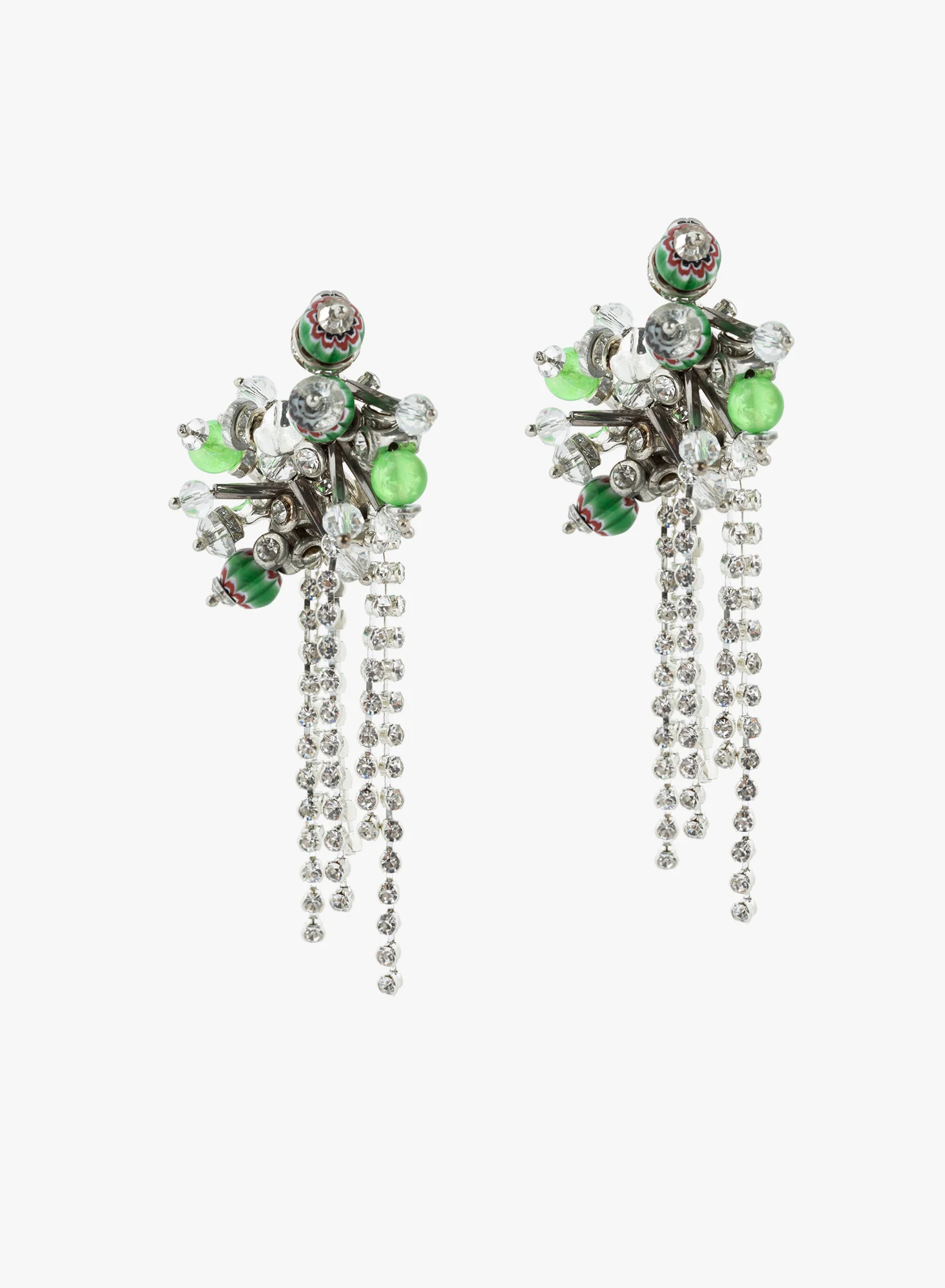 Embellished pin earrings - Image 7