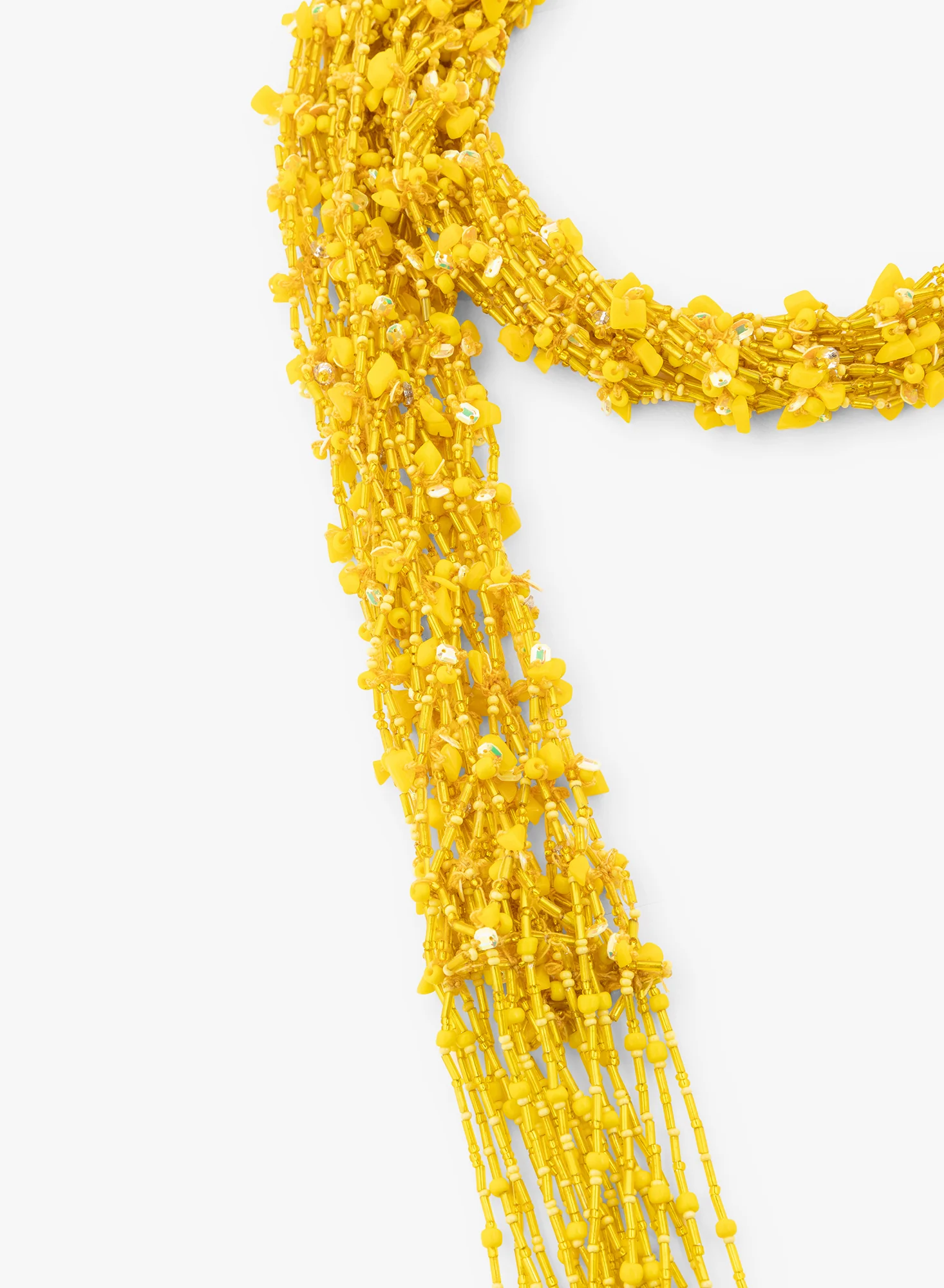 Embroidered scarf necklace - Image 3