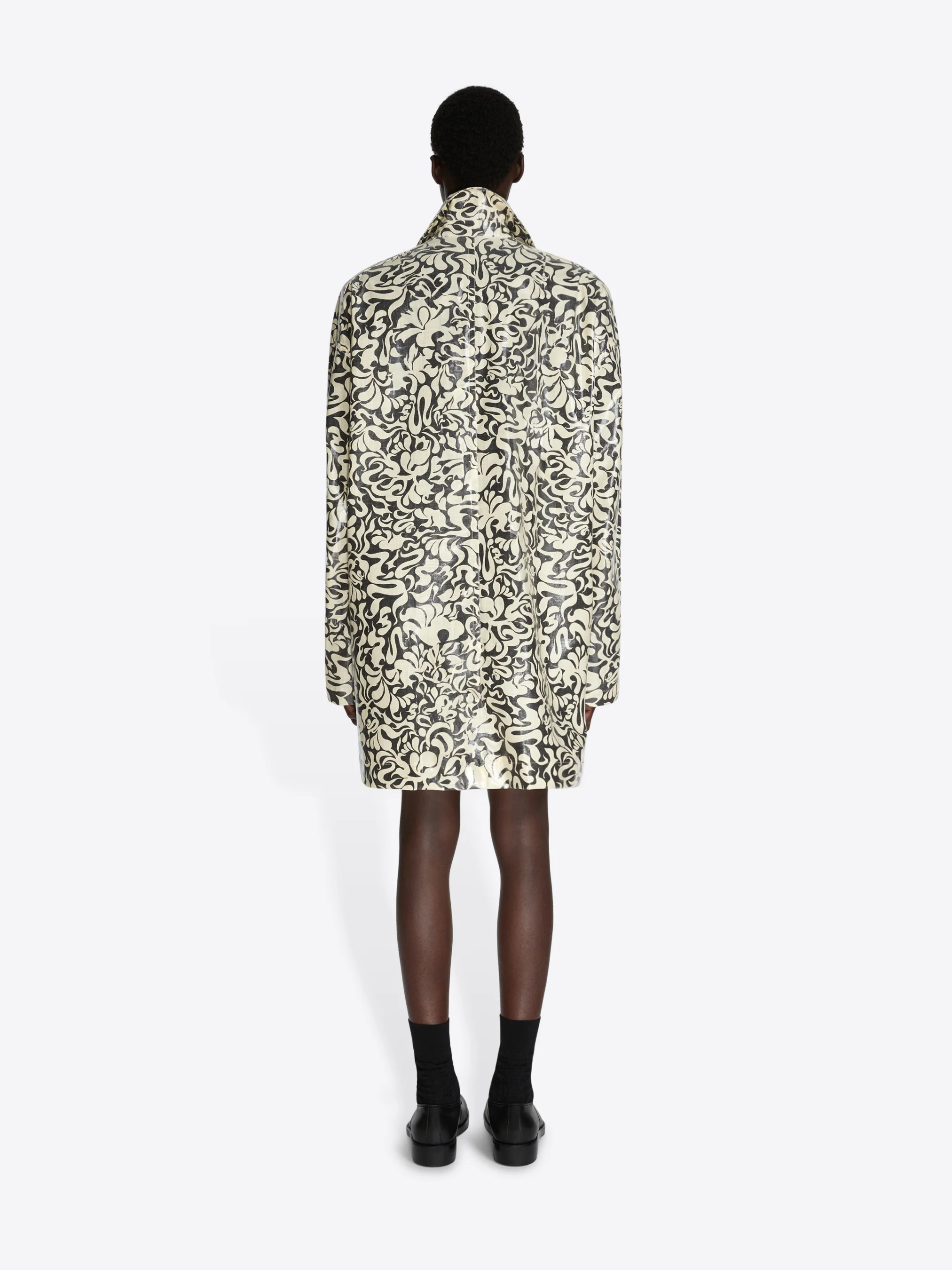 Printed cotton mac - Image 4