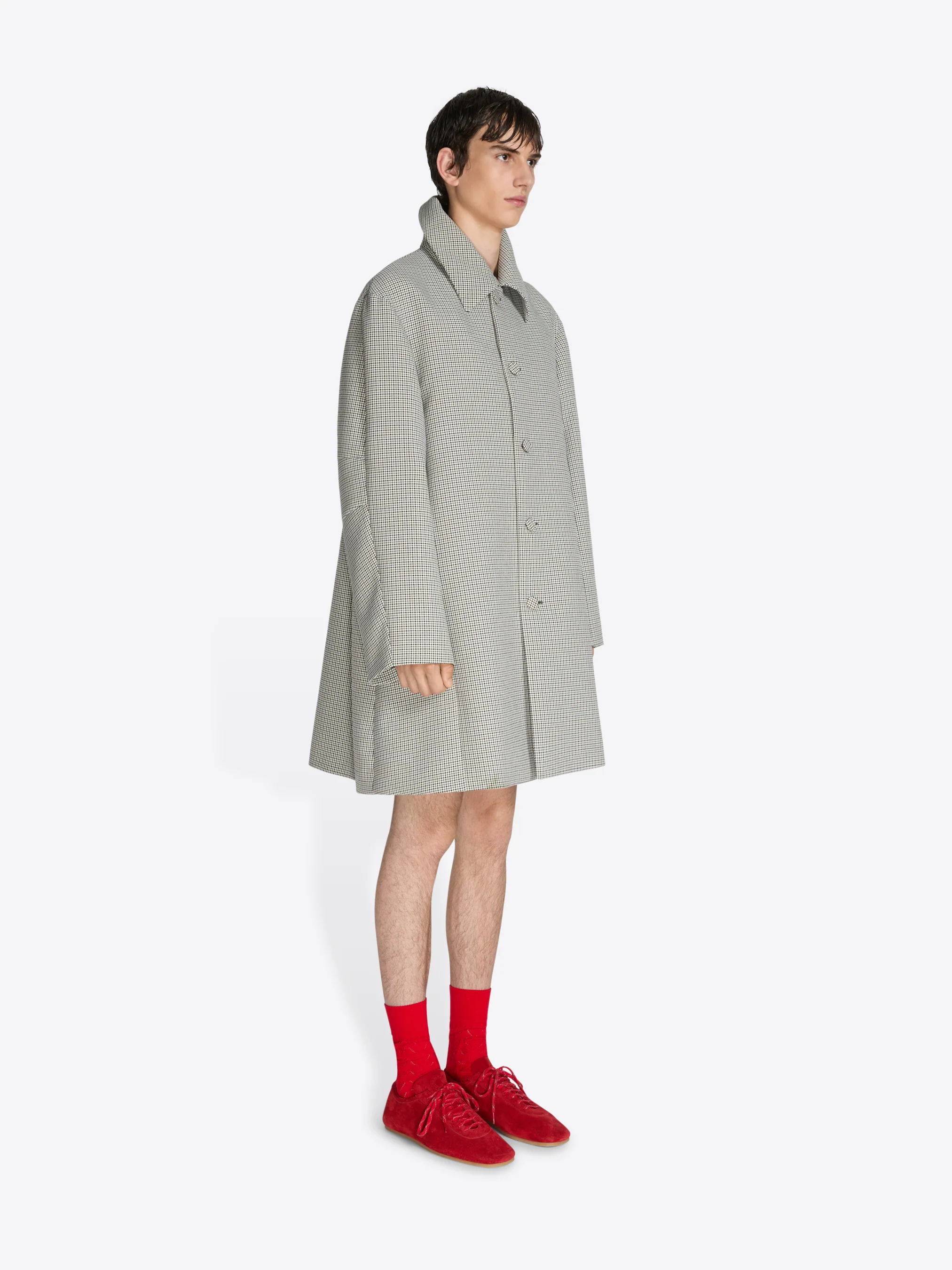 Gingham coat - Image 3