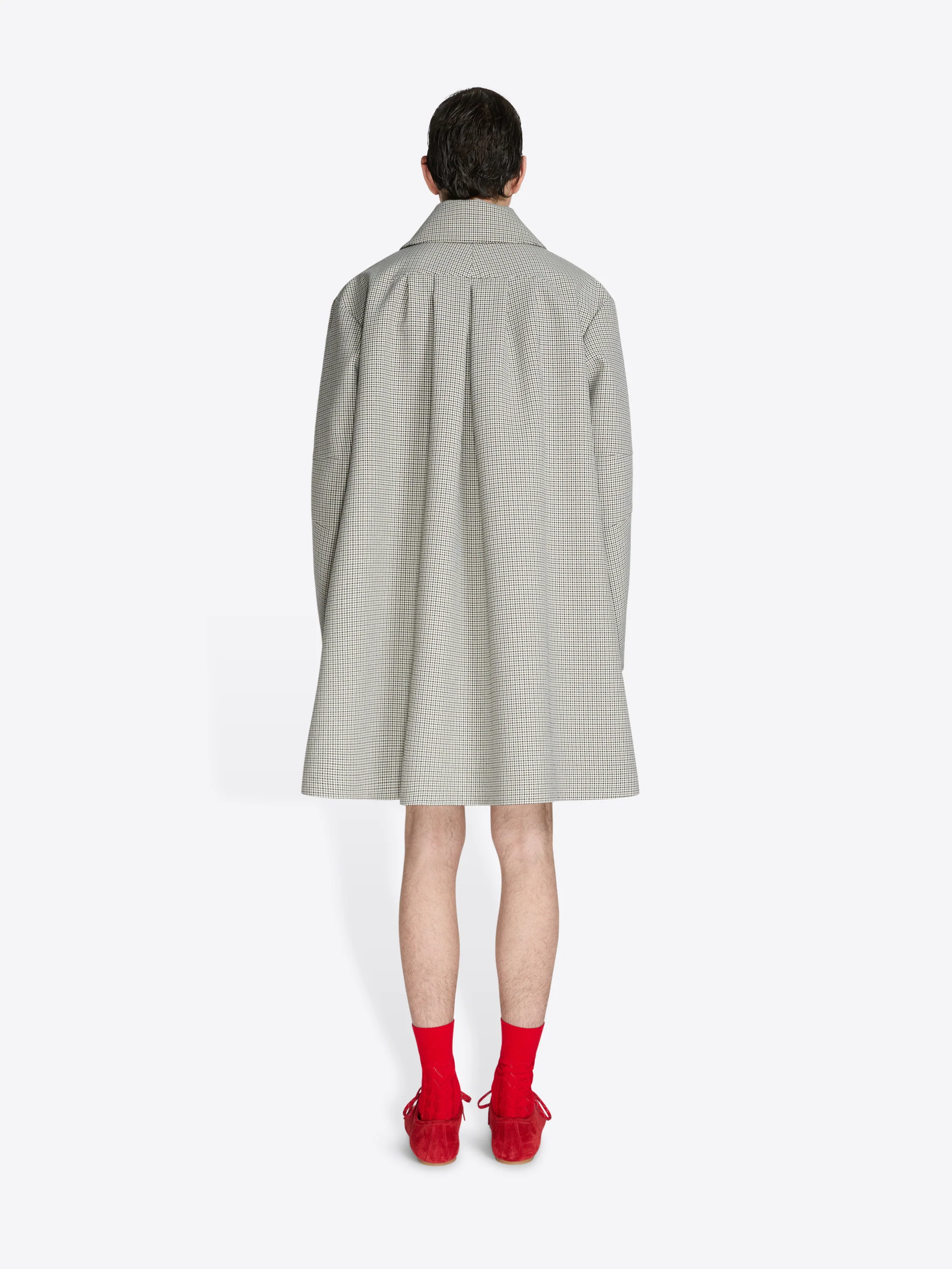 Gingham coat - Image 4