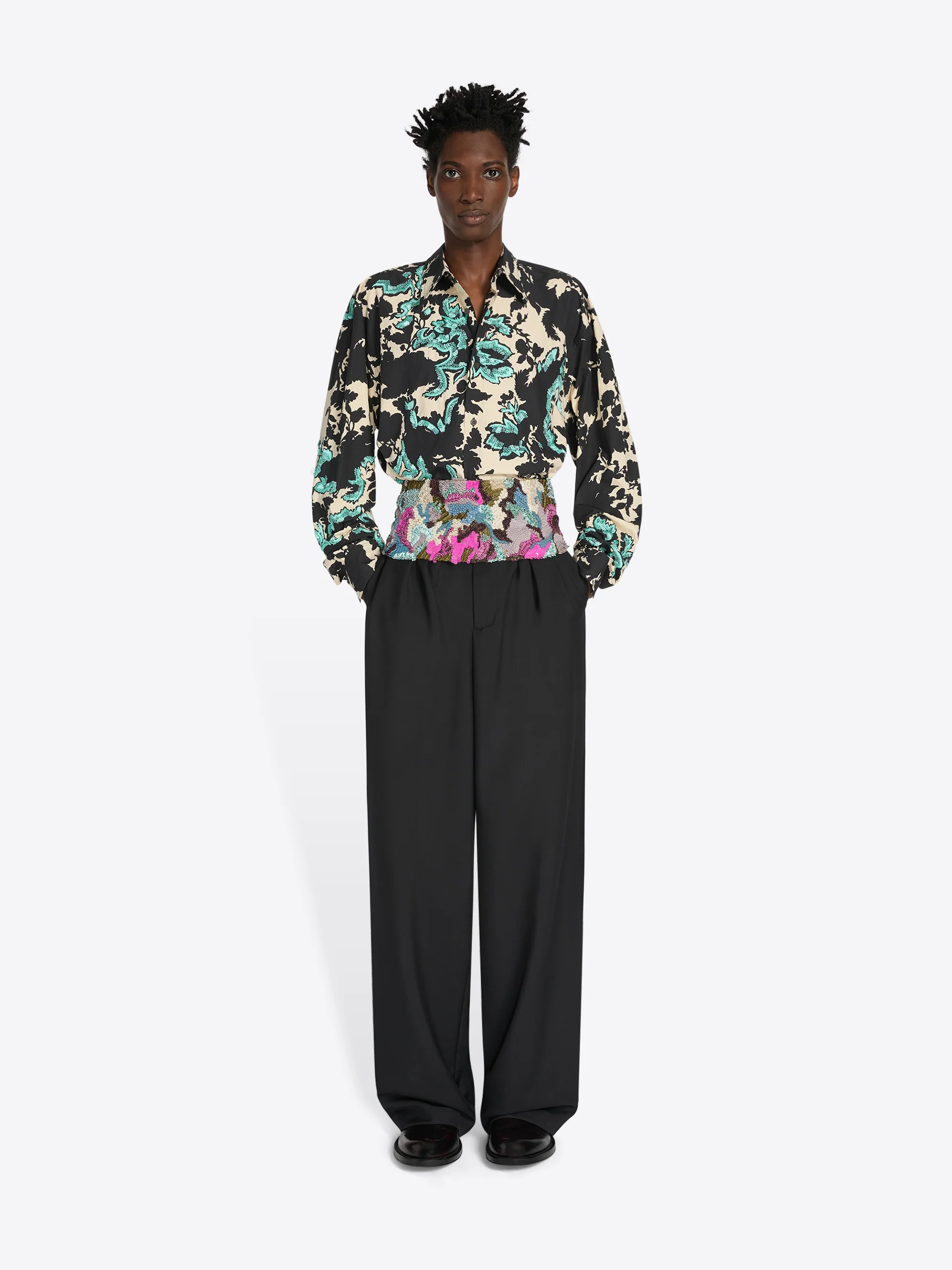 Embroidered cummerbund - Image 4
