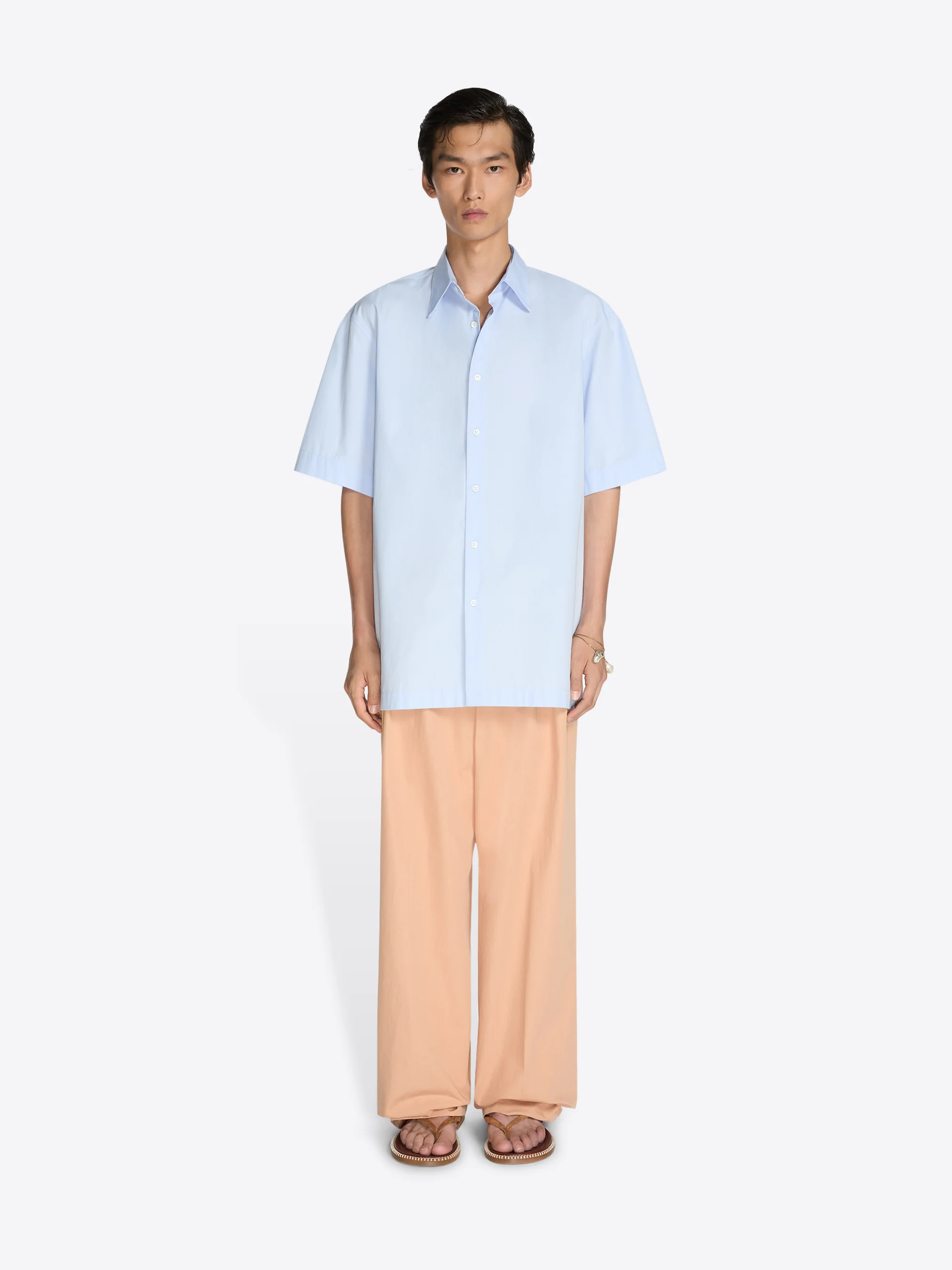 Short sleeve cotton shirt - Image 2