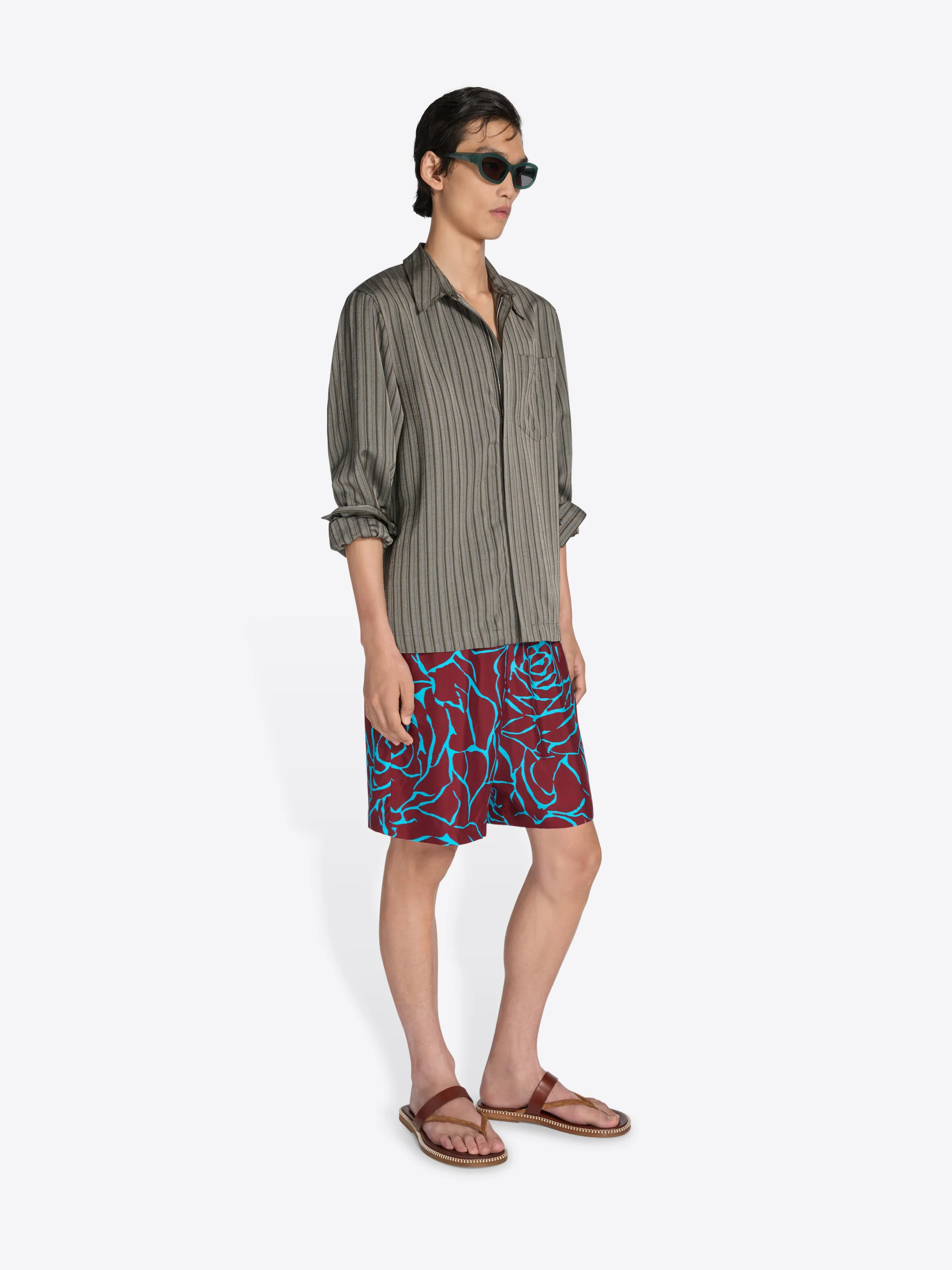 Viscose zip shirt - Image 3