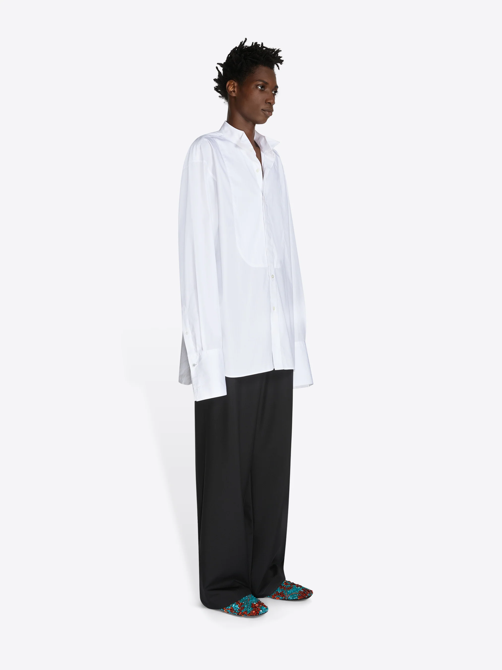 Loose tuxedo shirt - Image 3