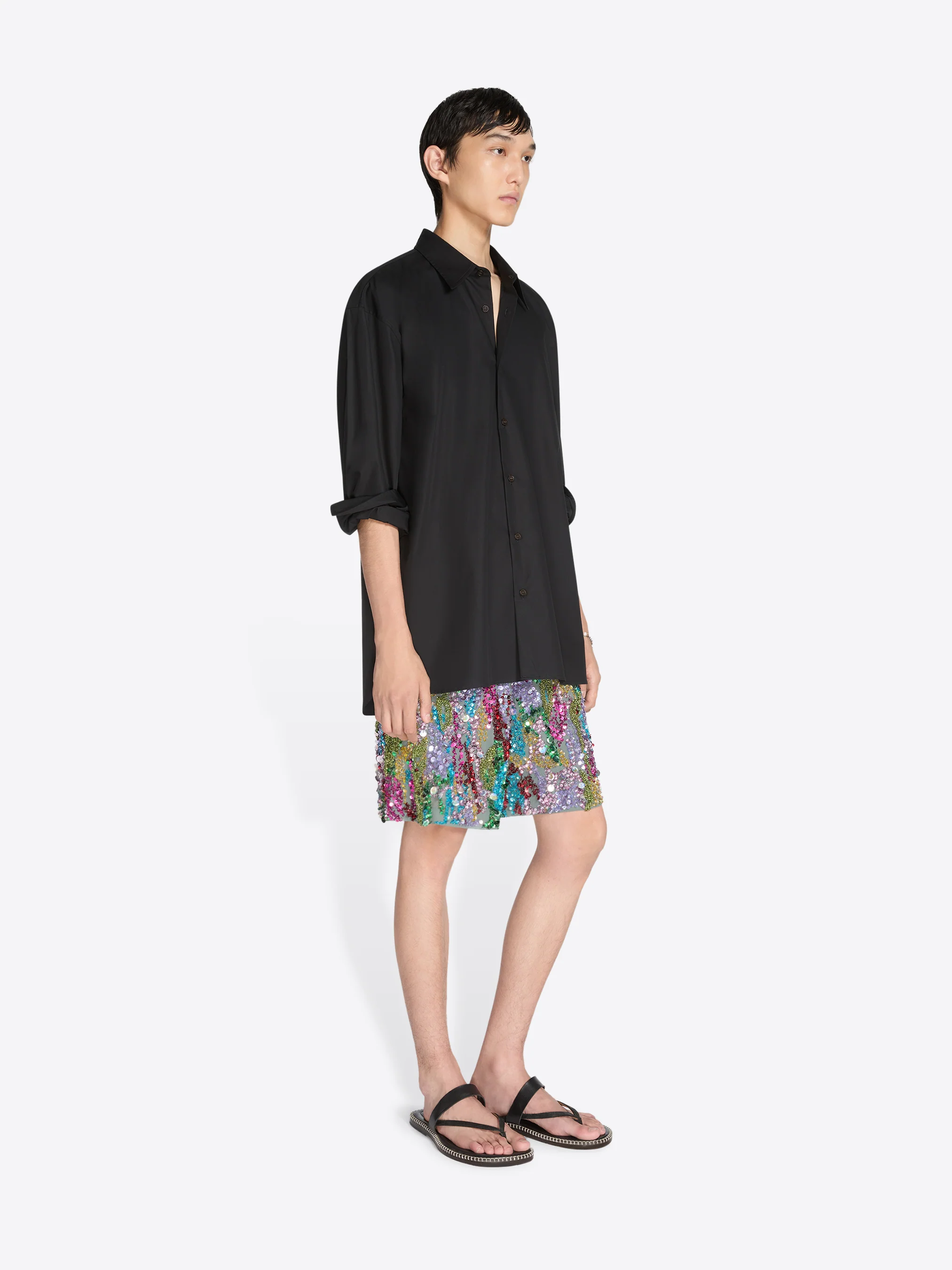 Loose cotton shirt - Image 3