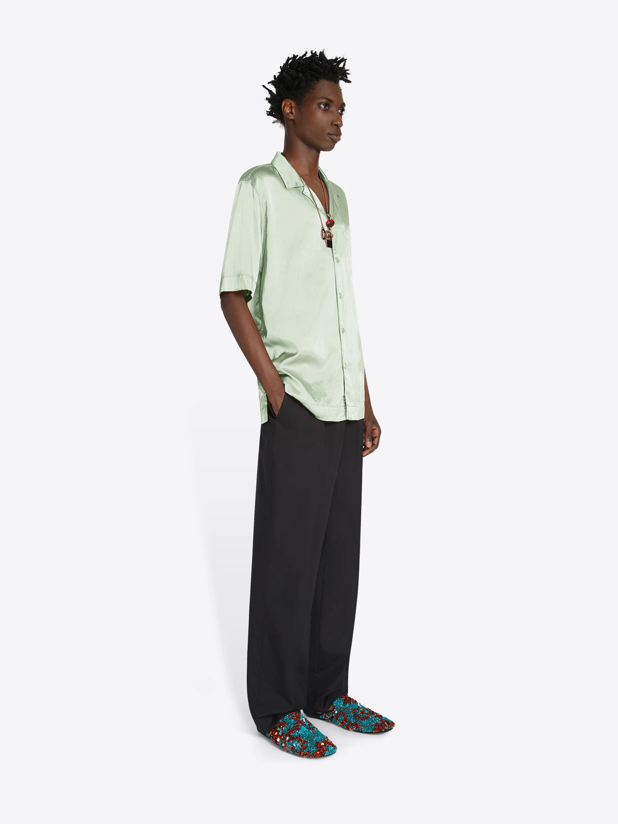 Boxy viscose shirt - Image 7