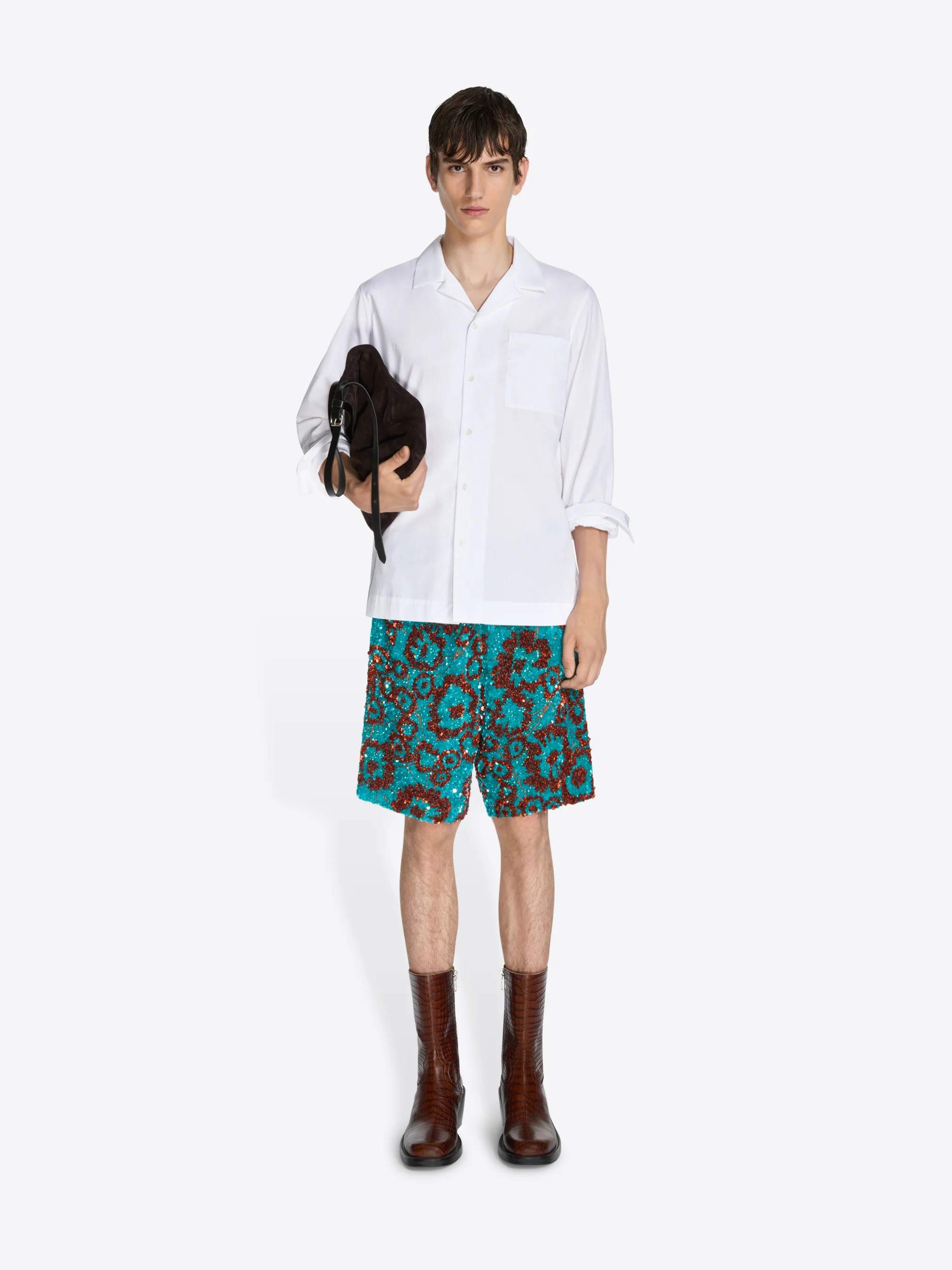 Boxy cotton shirt - Image 2