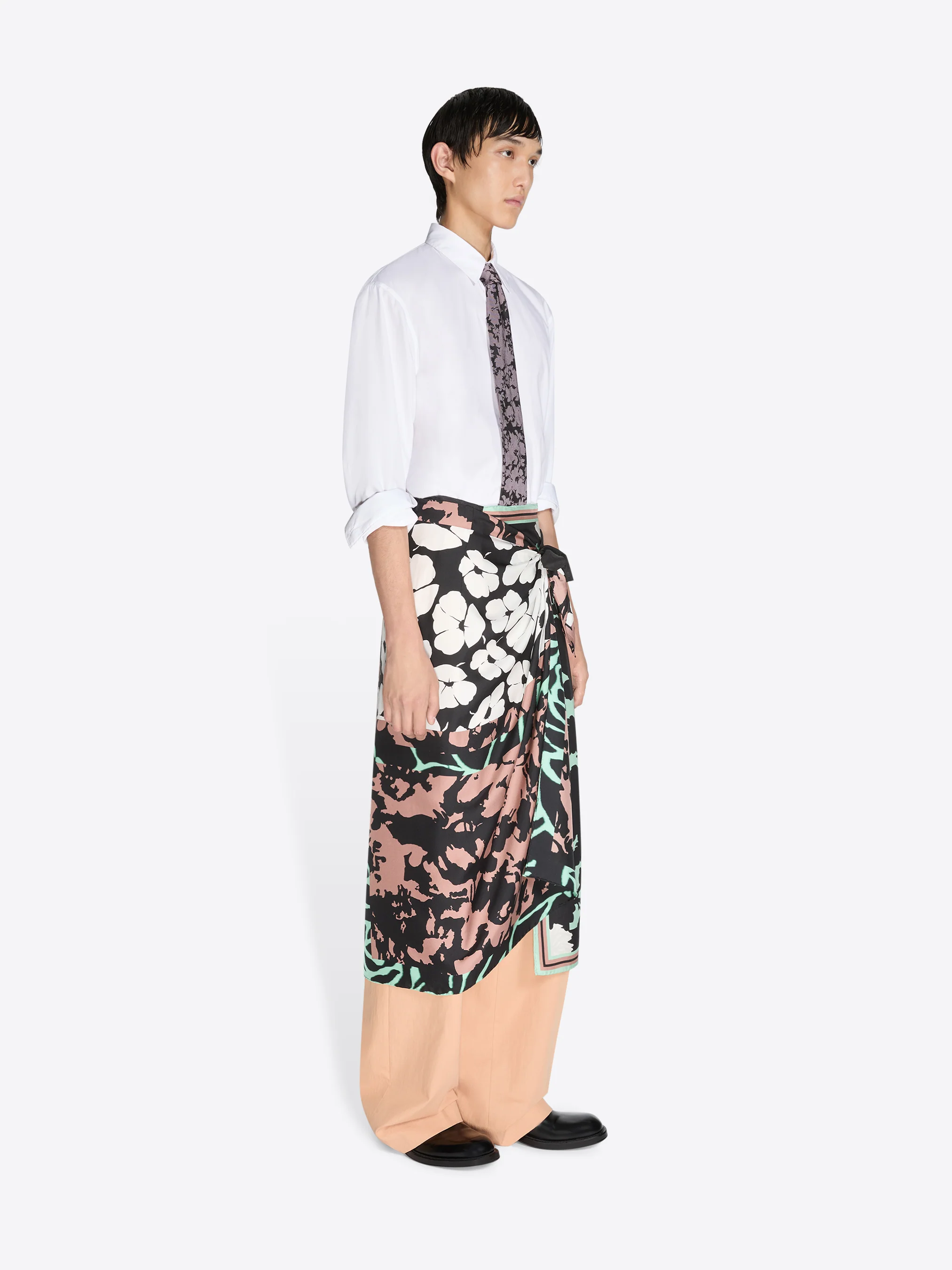 Long wrap scarf-skirt - Image 7