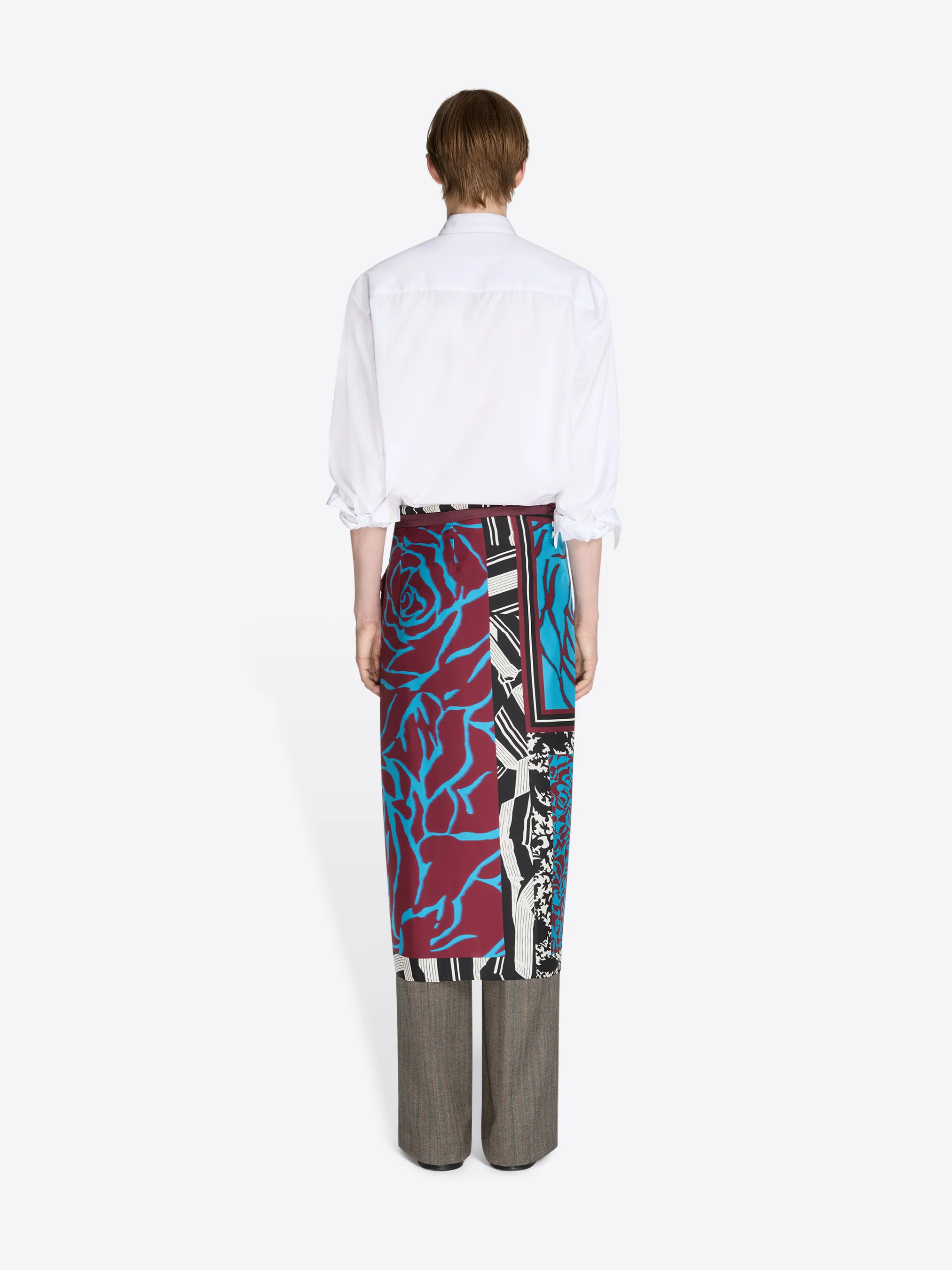 Long wrap scarf-skirt - Image 8