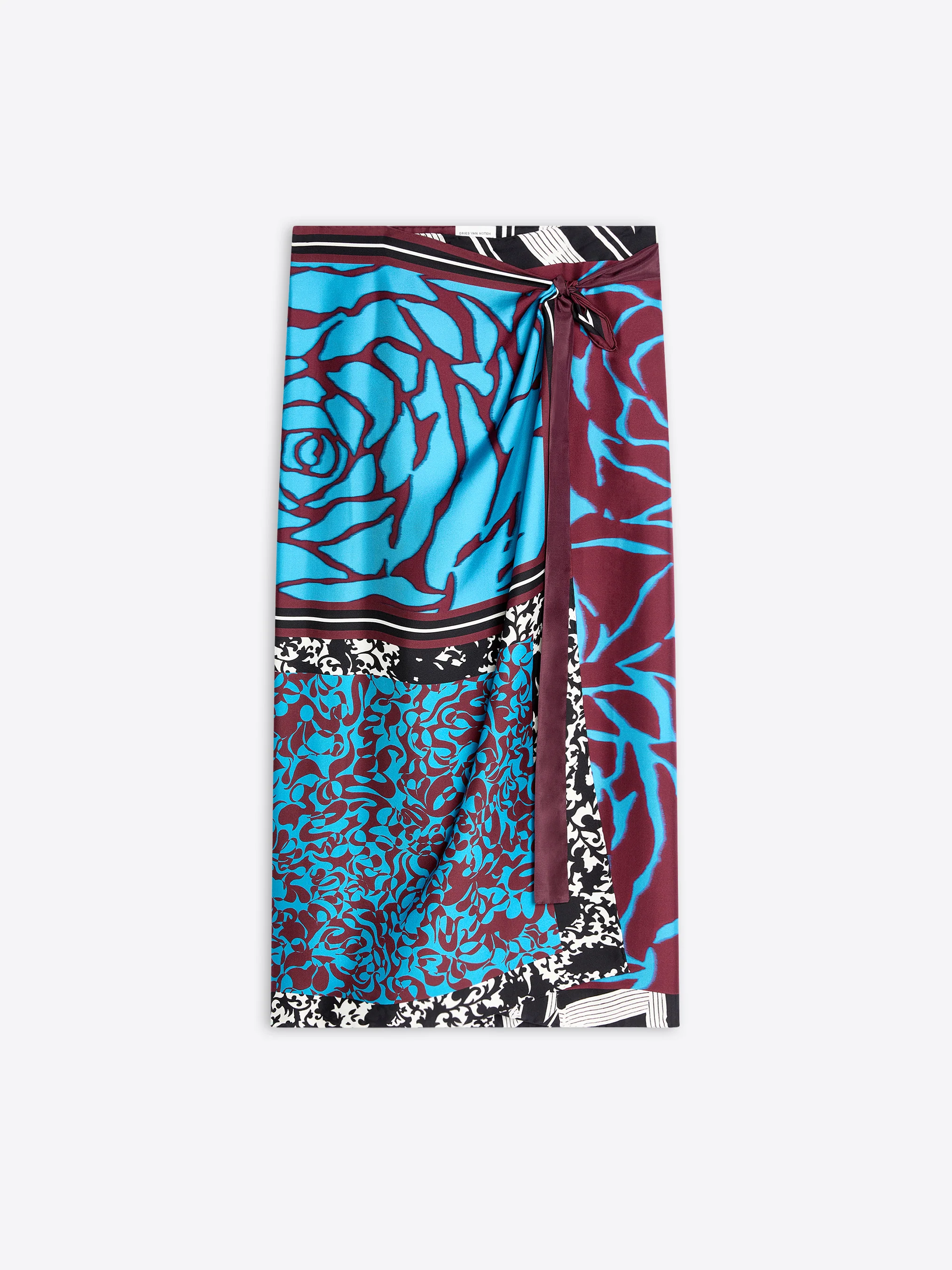 Long wrap scarf-skirt - Image 9